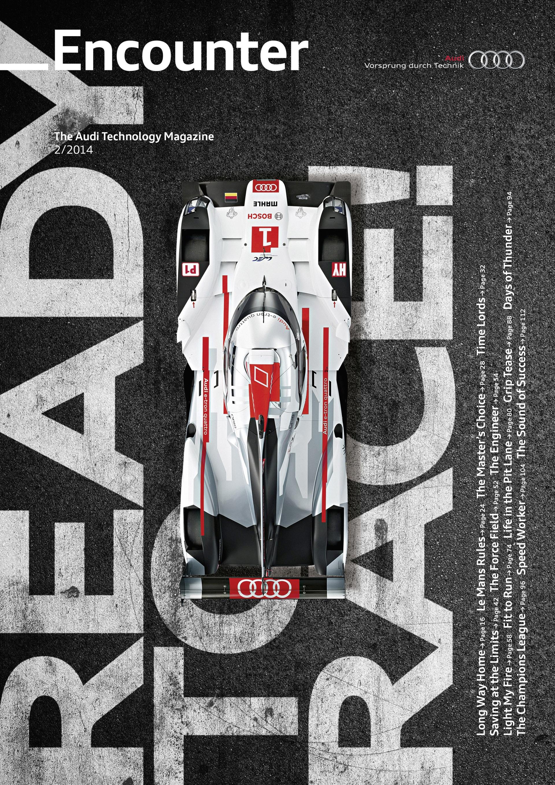 Audi Encounter magazine wins gold in the Best of Corporate Publishing Award