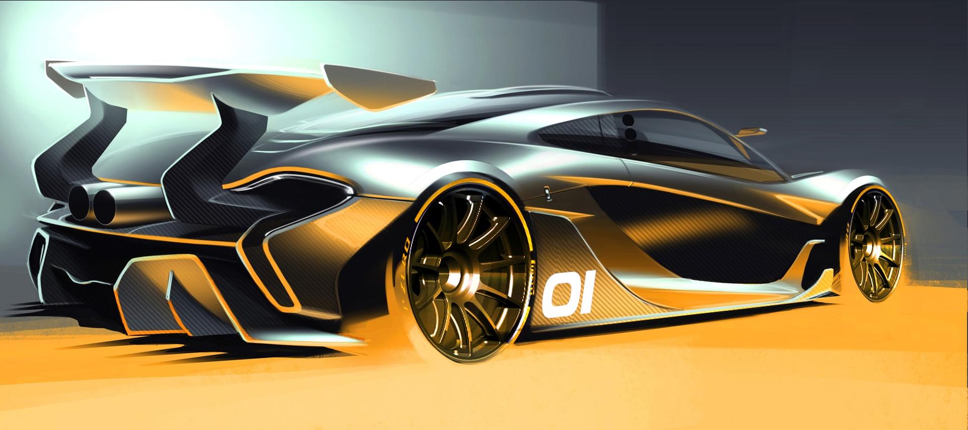 McLaren P1 GTR Design Concept Car