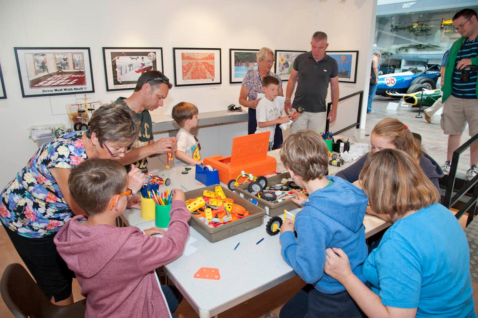 CREATIVE FUN AT THE NATIONAL MOTOR MUSEUM