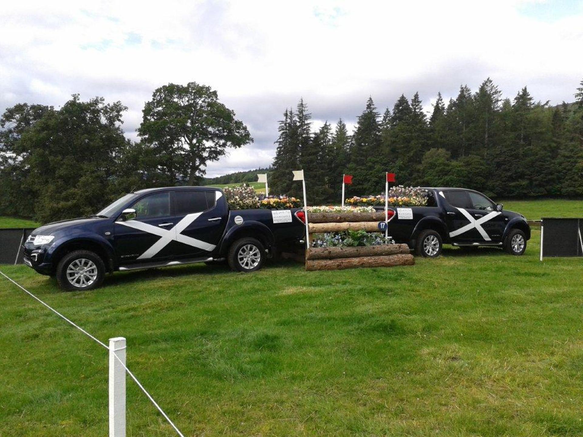 Mitsubishi Dealers at the BLAIR Castle International Horse Trials and Country Fair