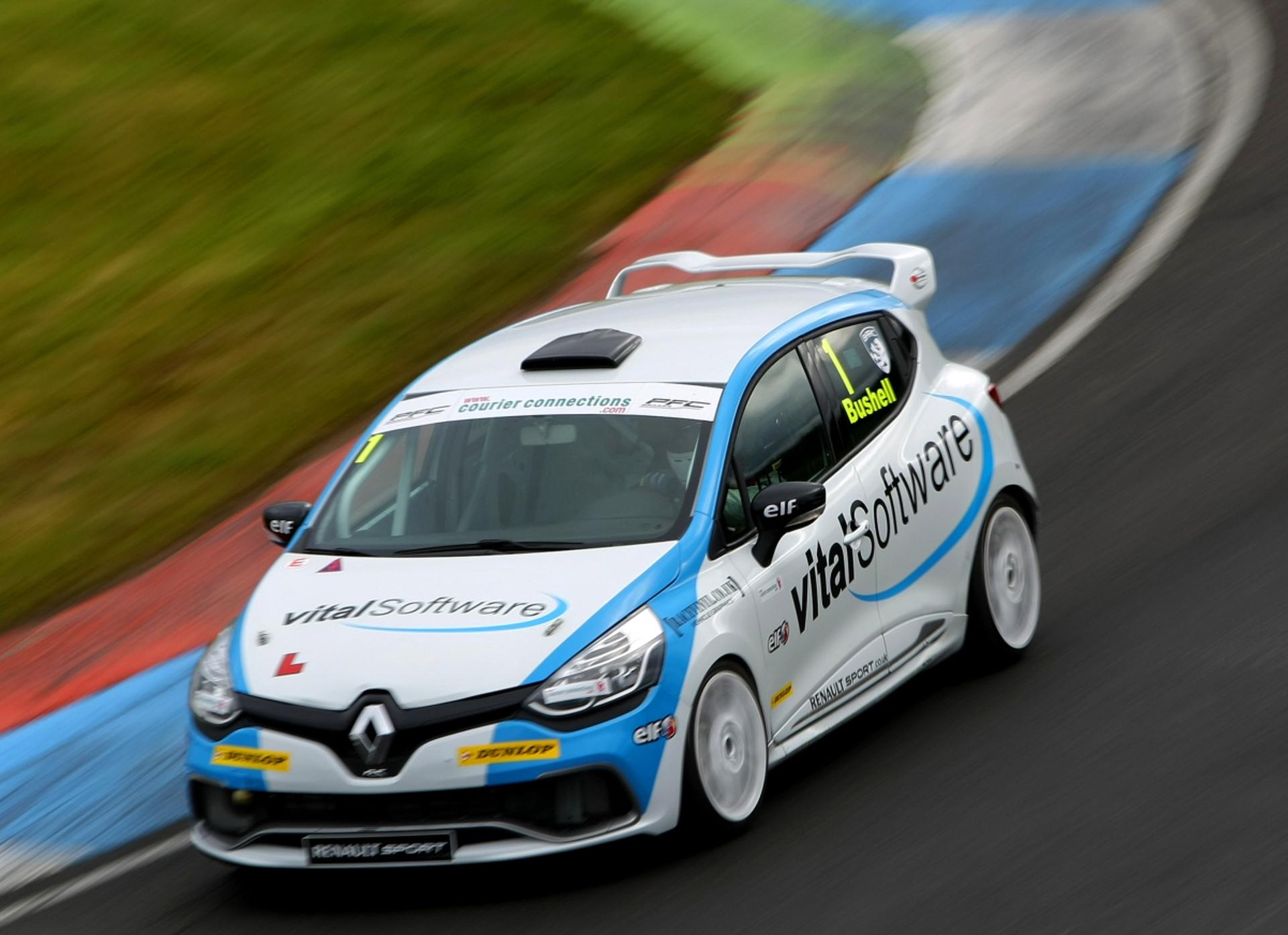 RENAULT MOTOR SPORT DOUBLE POLE AGAIN FOR BUSHELL IN ENTERTAINING KNOCKHILL QUALIFYING