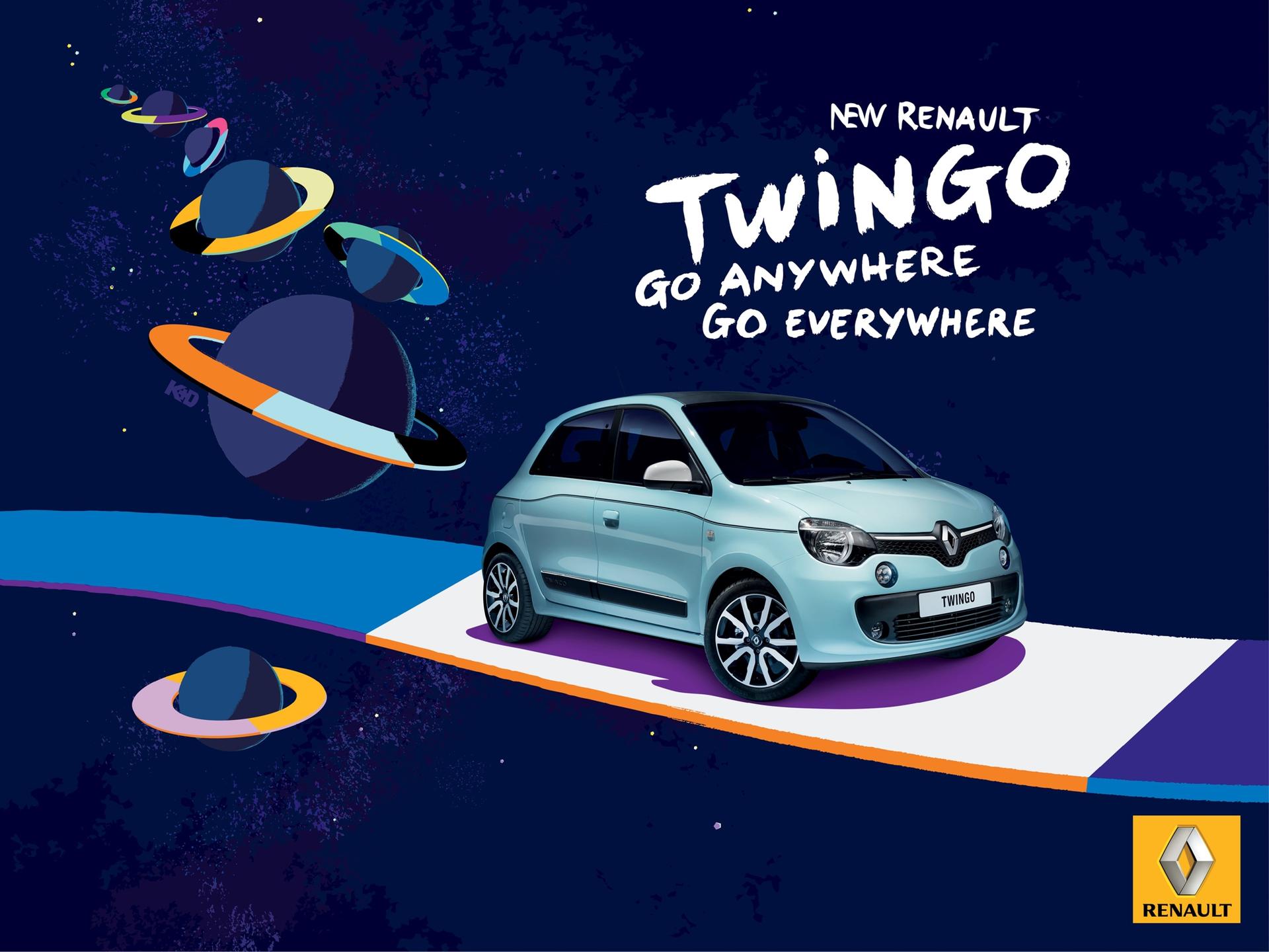 New advertising campaign for Renault Twingo