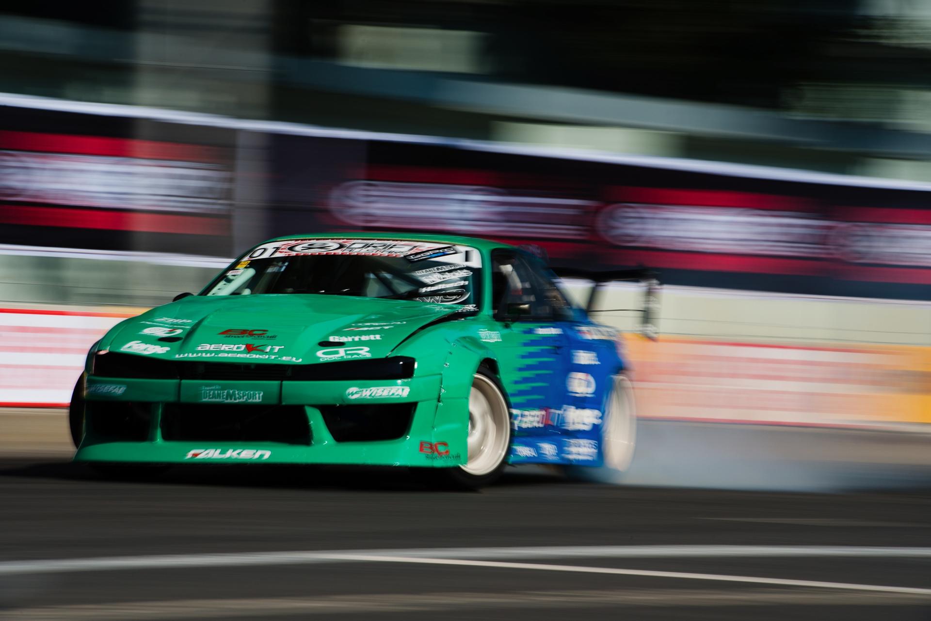 FALKEN RACING JAMES DEANE BECOMES 2014 EXTREME DRIFT ALLSTARS CHAMPION