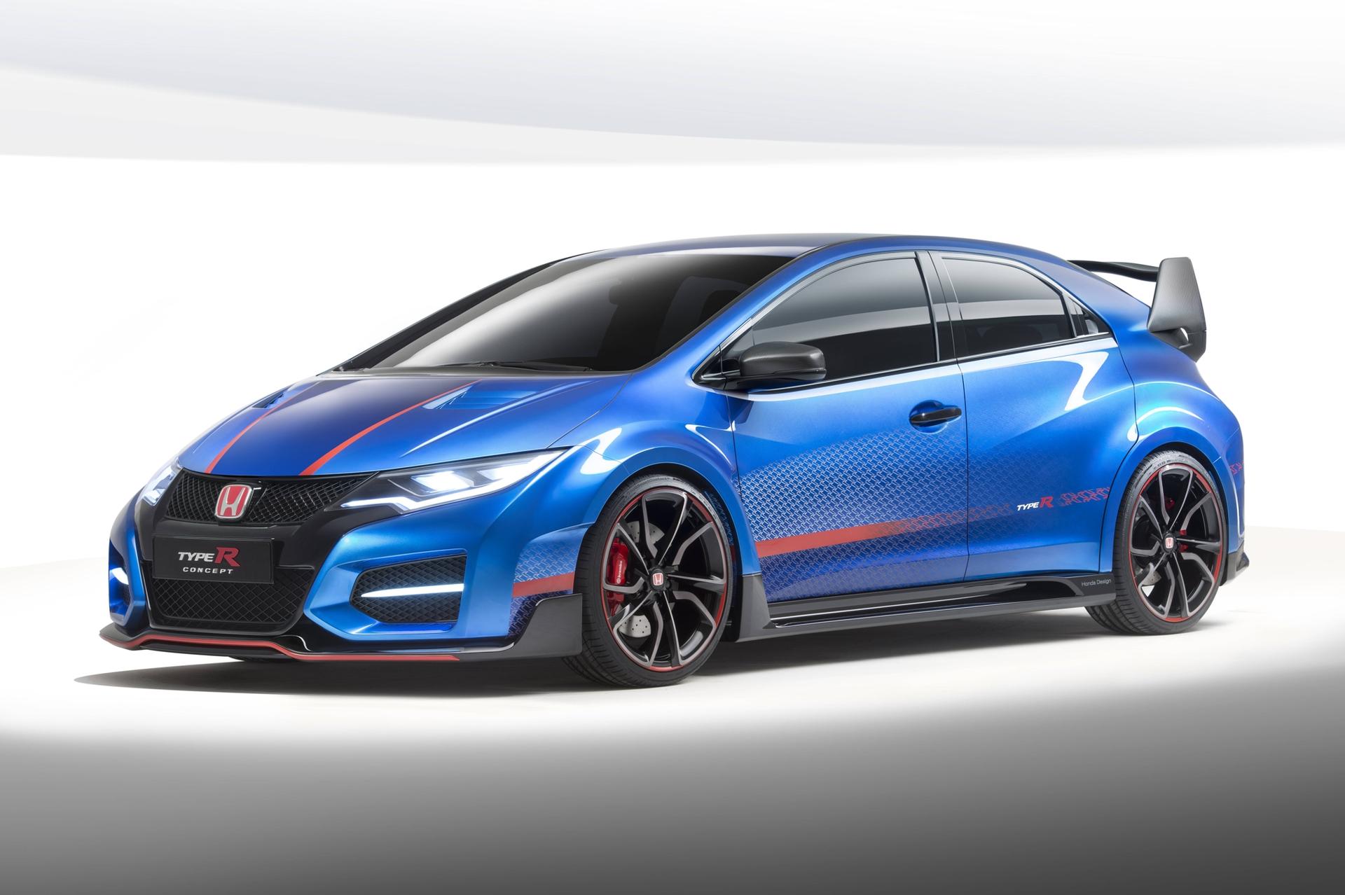 Honda Civic Type R at the Paris Motor Show 2014