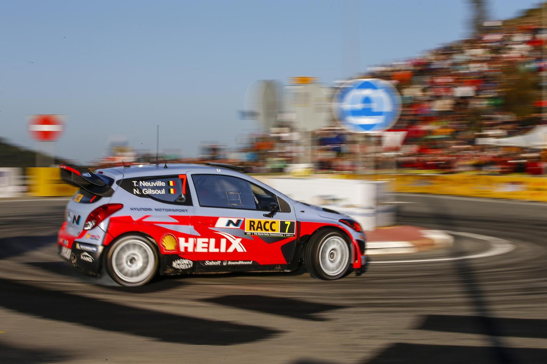 HYUNDAI SHELL WORLD RALLY TEAM FINISHES RALLY DE ESPAÑA WITH ALL THREE CARS IN THE TOP TEN
