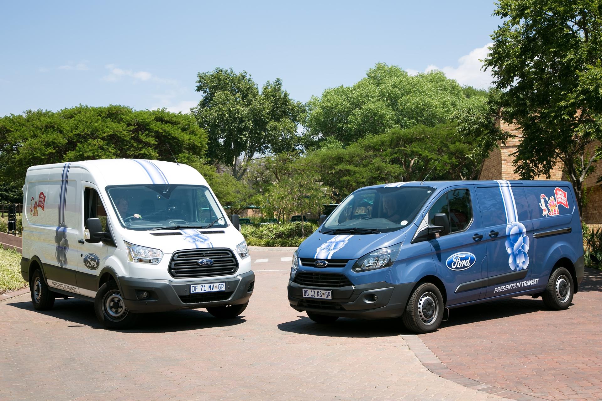 Ford Transit Help Deliver Santa’s Christmas Presents