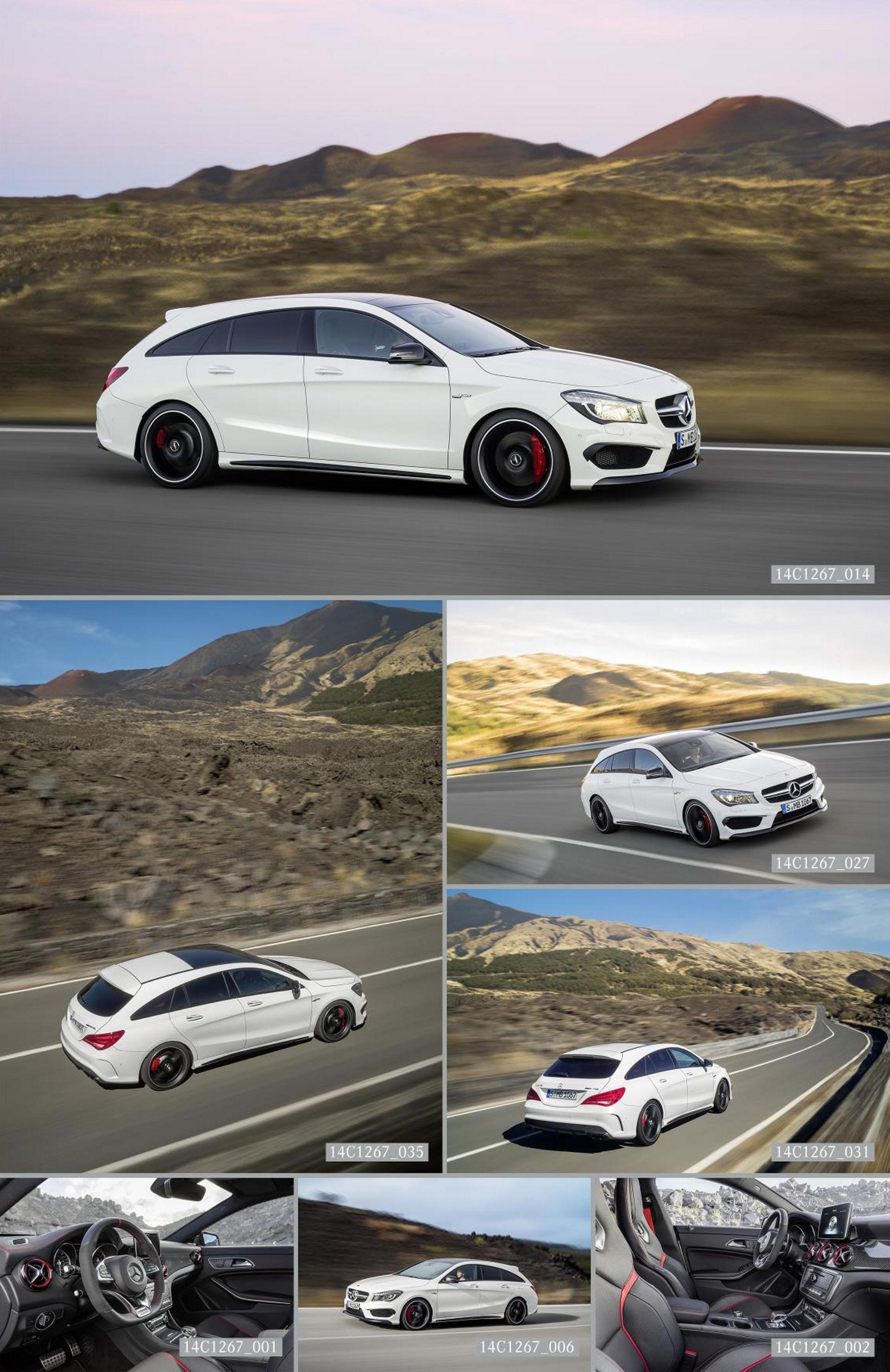 THE NEW MERCEDES-BENZ CLA 45 AMG SHOOTING BRAKE: AVANT-GARDE MEETS DRIVING PERFORMANCE