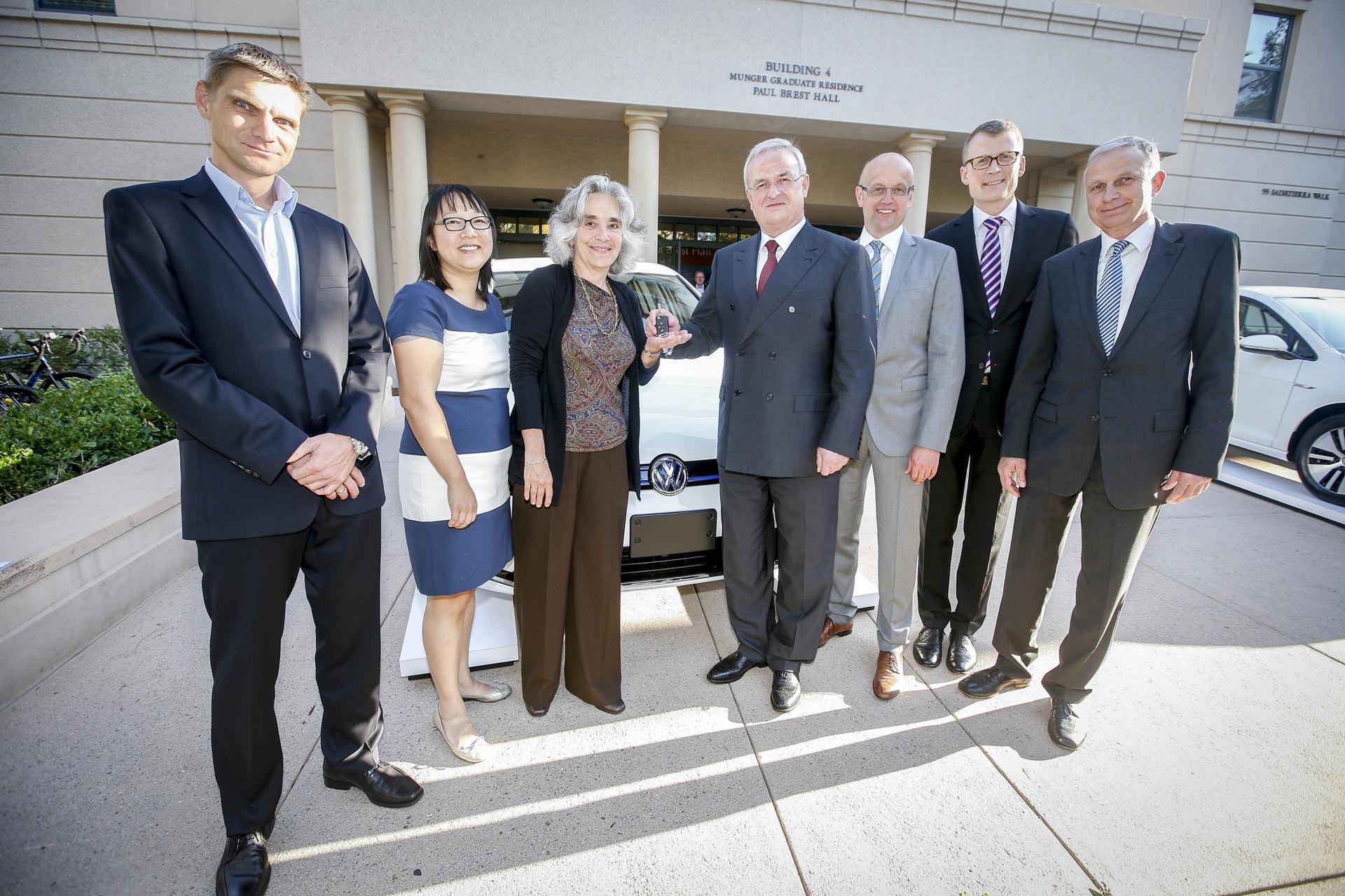 Stanford University gets Volkswagen Electric Golf