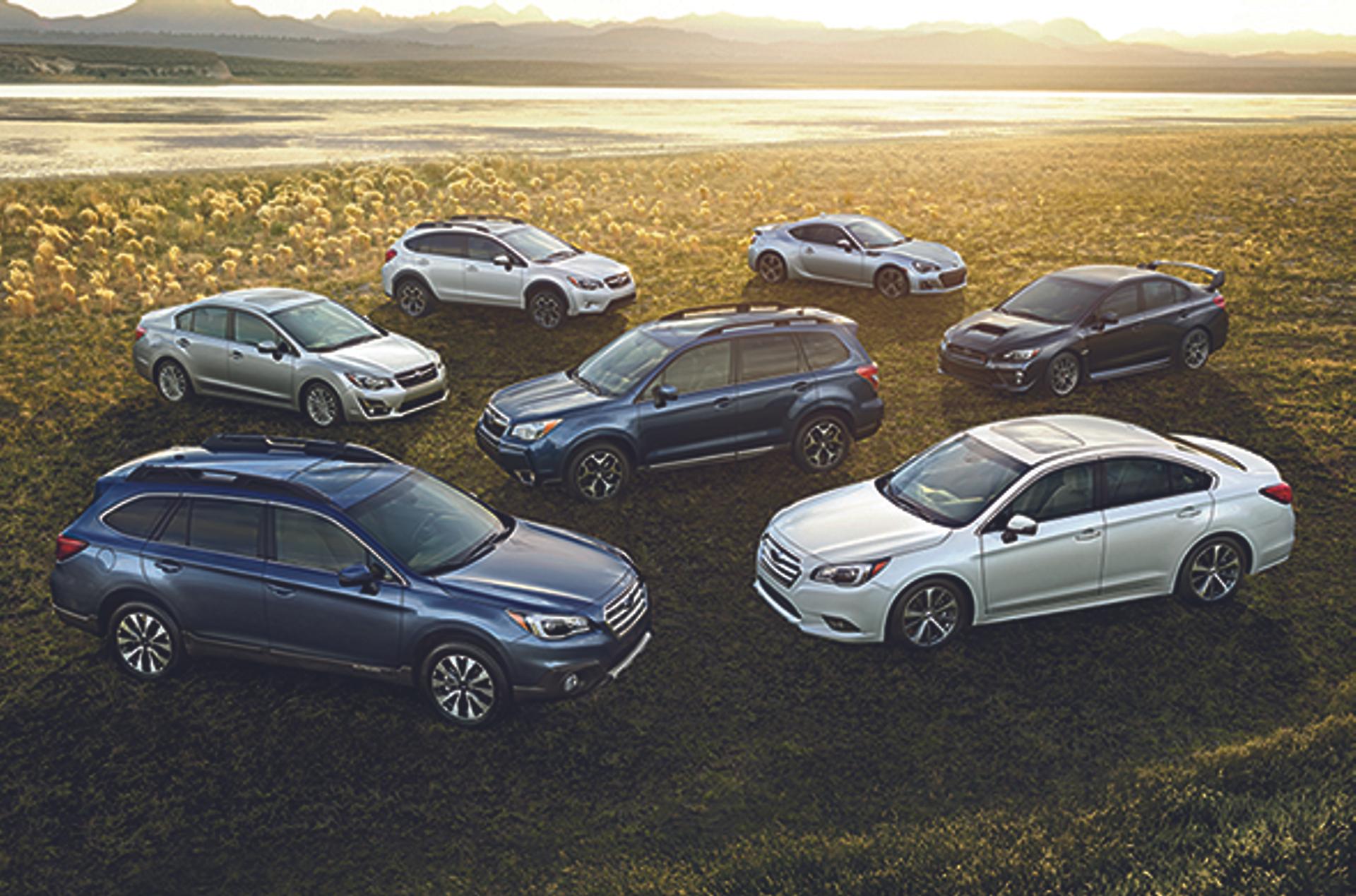 ALL SUBARU MODELS RECEIVE IIHS TOP SAFETY PICK (TSP) FOR 2015