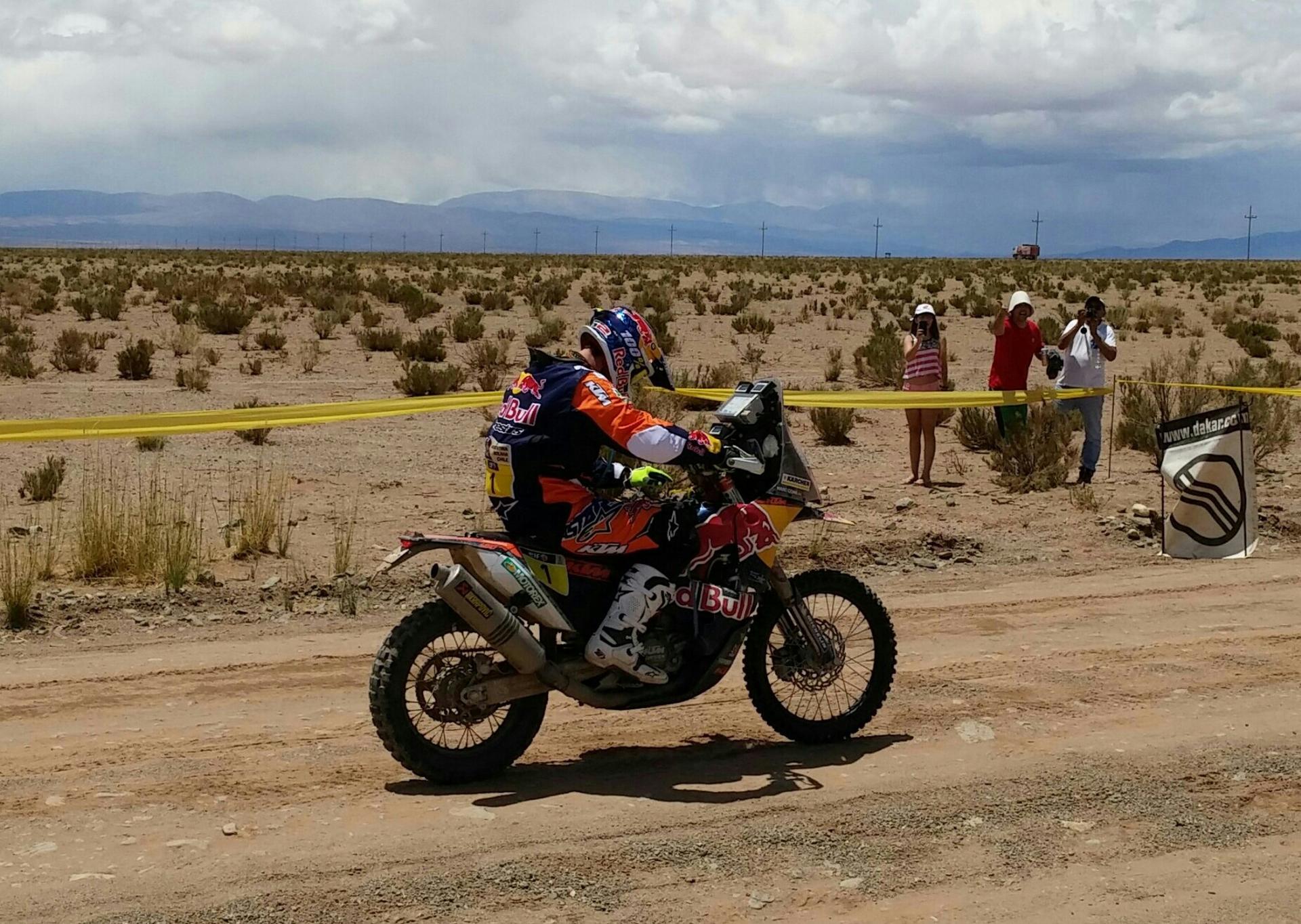 KTM Motorcycles Dakar 2015 Rally Stage 10