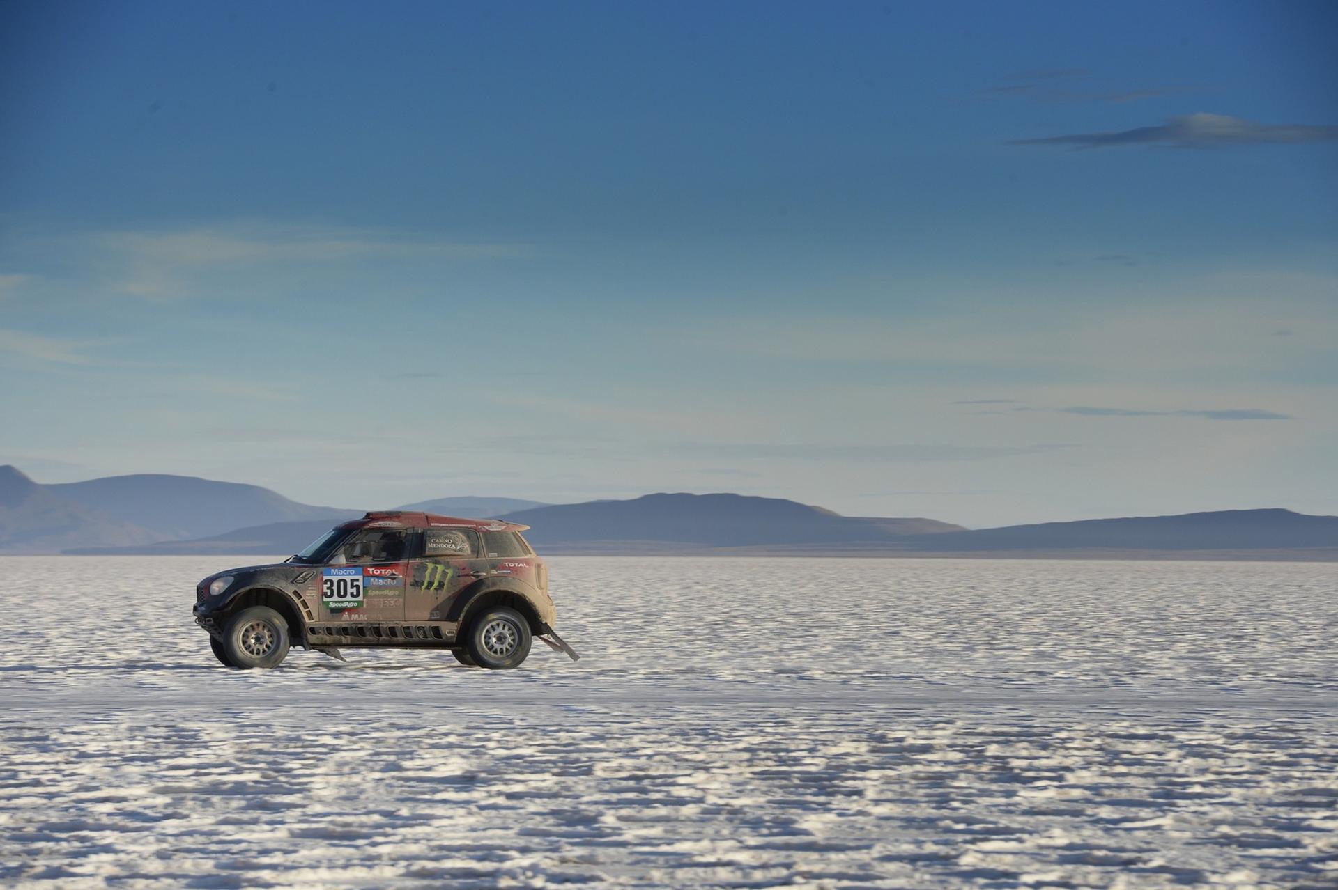 Dakar 2015 – Mini Racing wins seven of eight stages