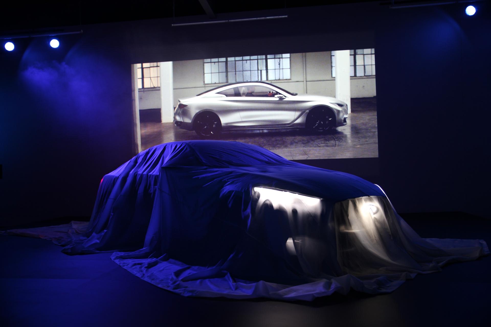 Infiniti Q60 Concept revealed at the North American International Auto Show 2015