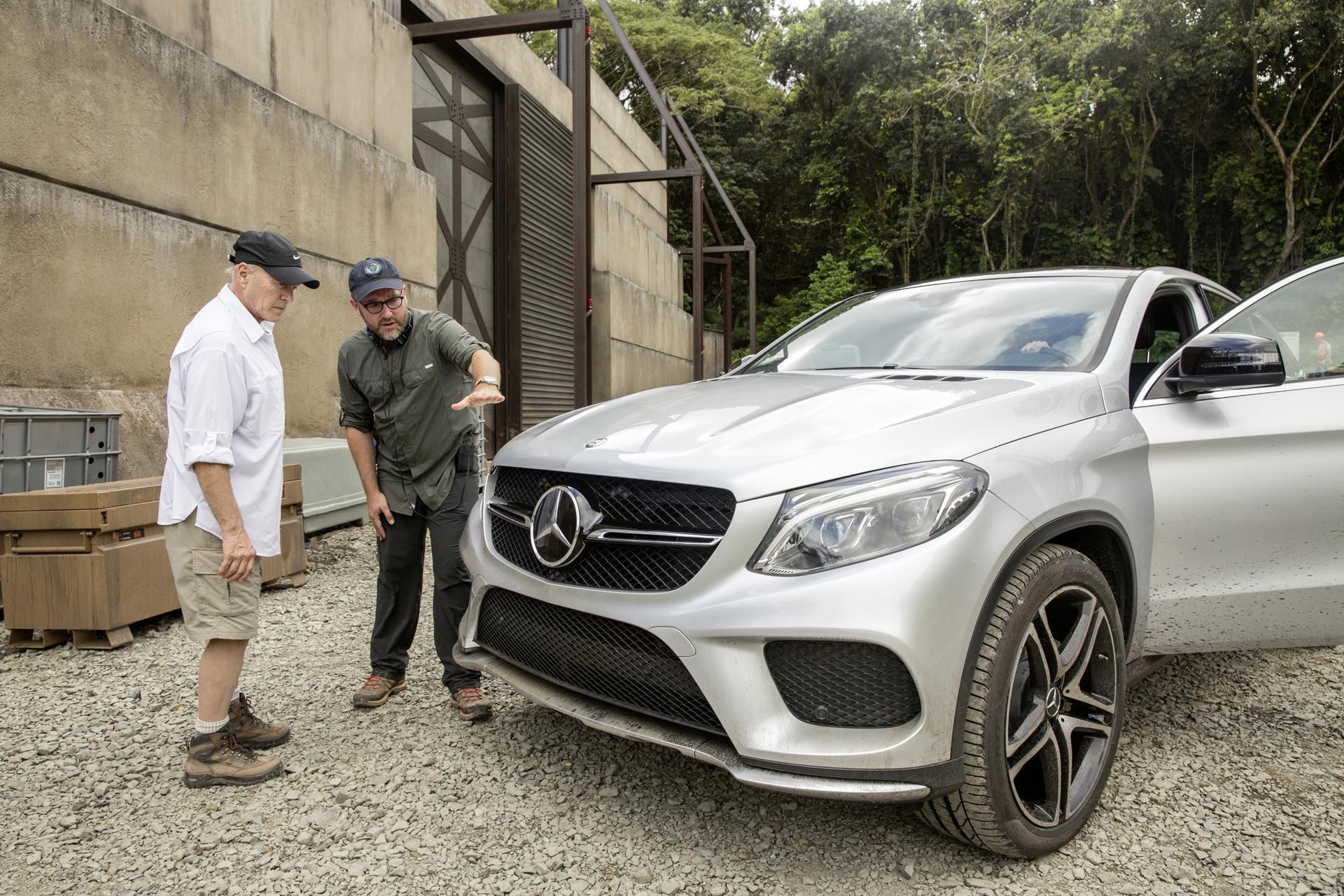 Mercedes-Benz GLE Coupe launches in Universal Pictures Jurassic World