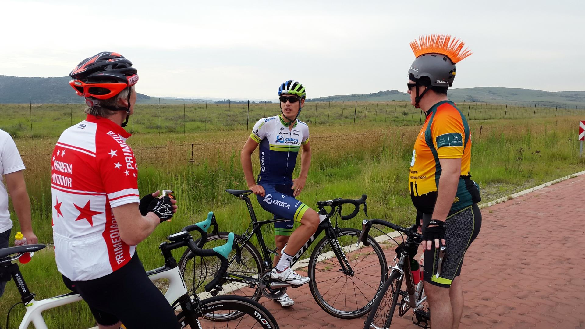 SUBARU AND DARYL IMPEY RIDE FOR CHARITY