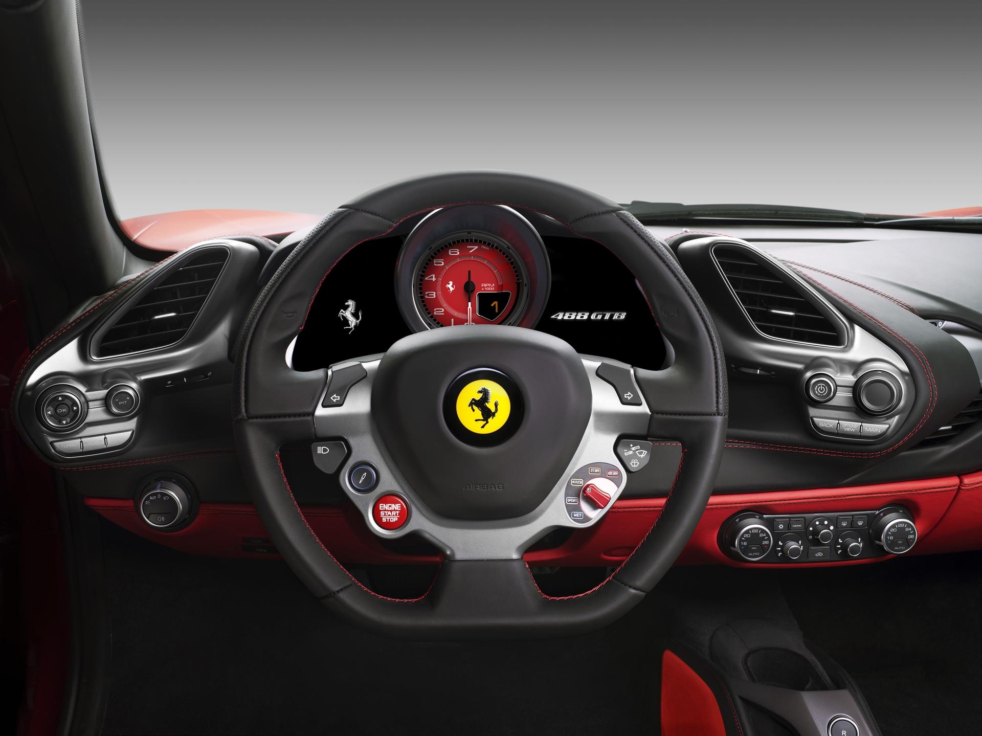 Ferrari 488 GTB: extreme power for extreme driving thrills