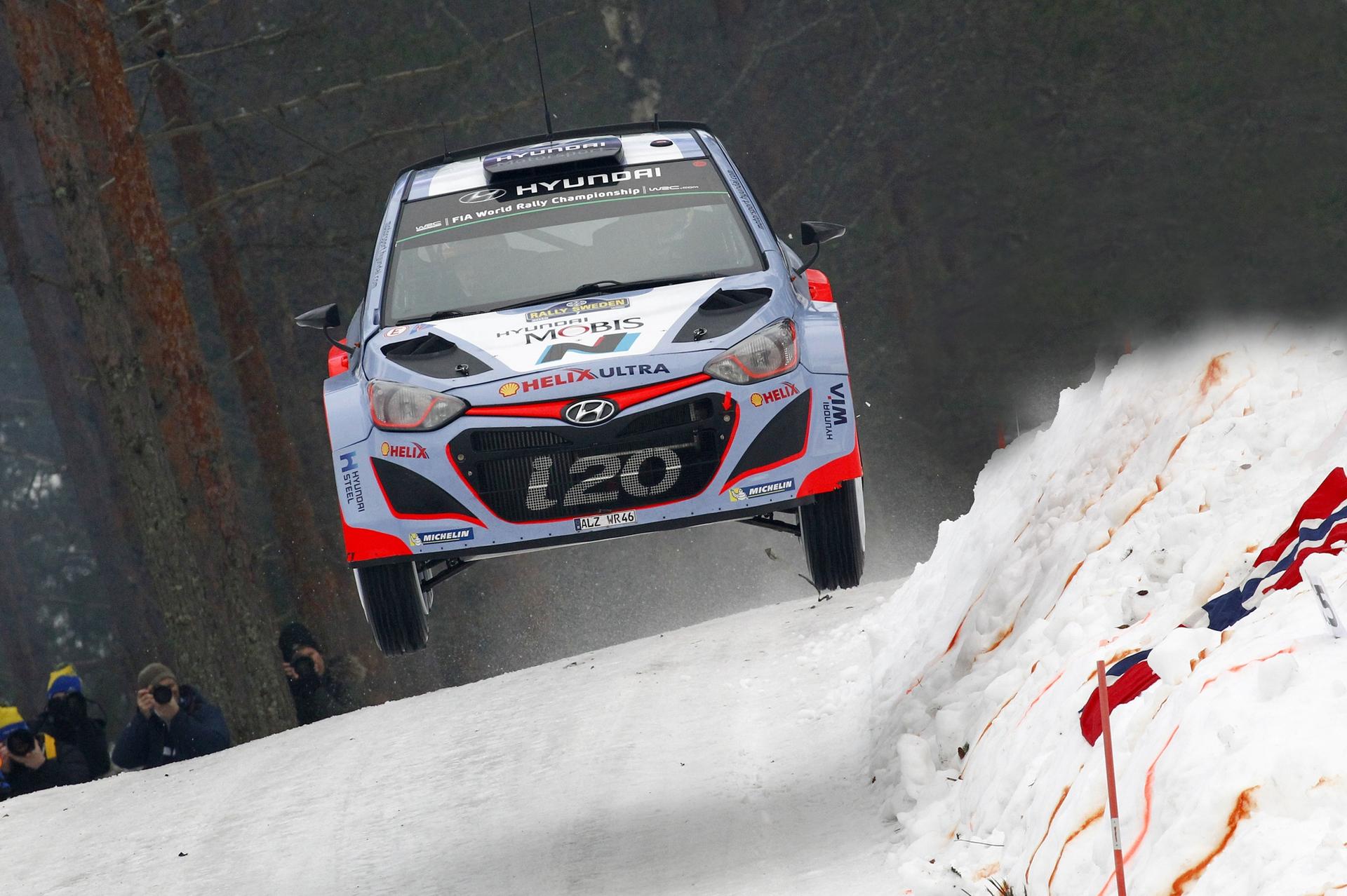 Hyundai Motorsport takes spectacular podium as Neuville claims 2nd in Sweden