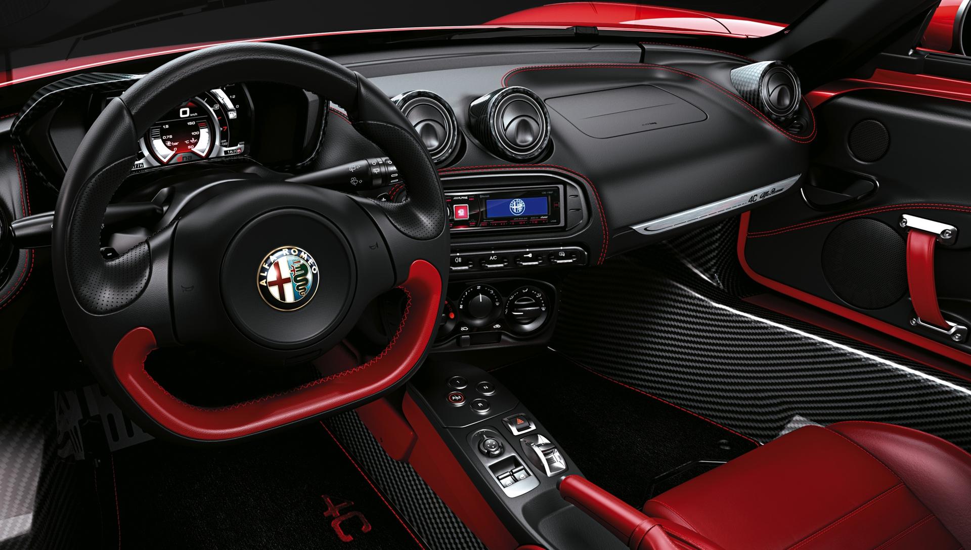 Alfa Romeo 4C Spider Debut at Geneva Motor Show