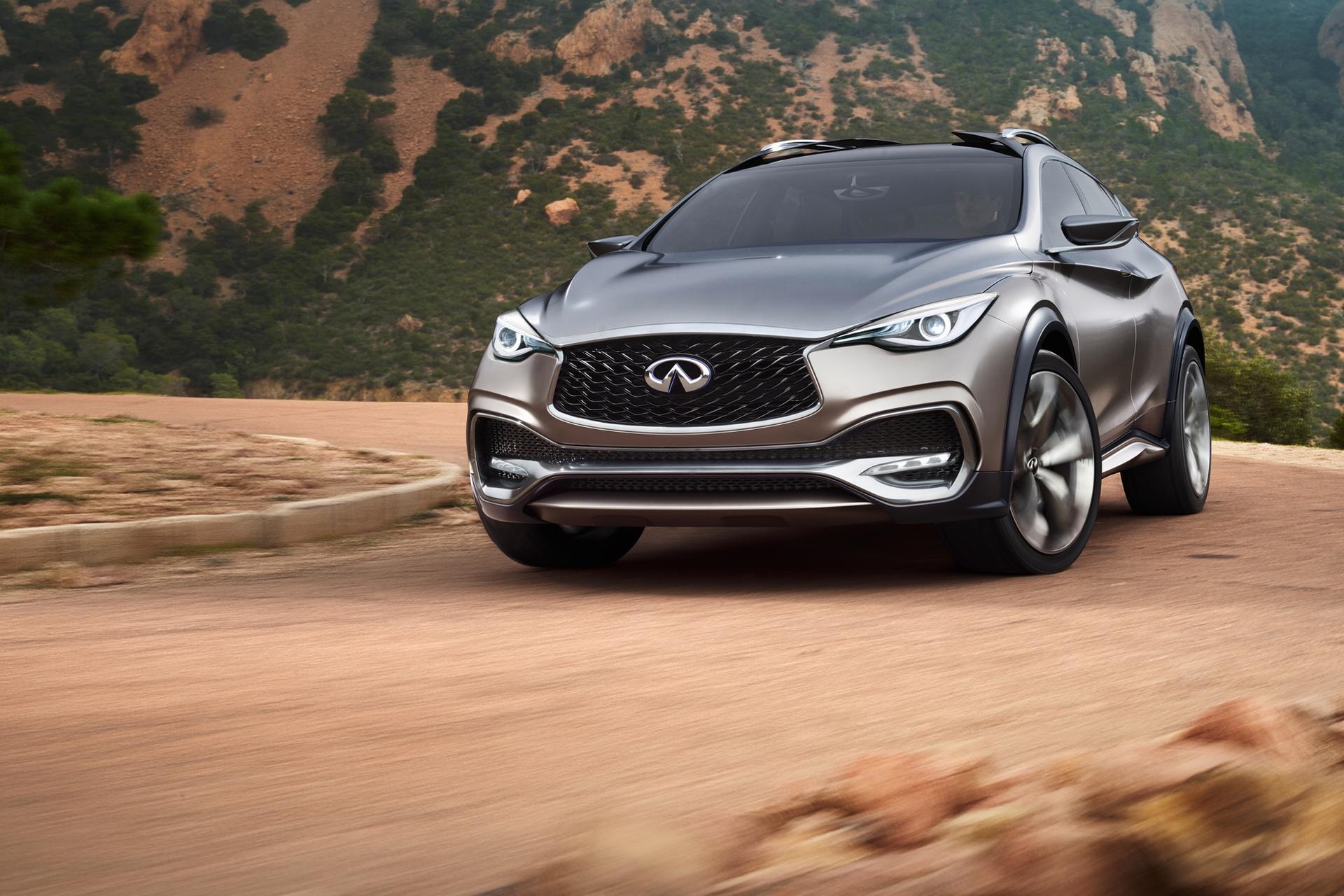 Infiniti QX30 Concept debuts at the Geneva Motor Show