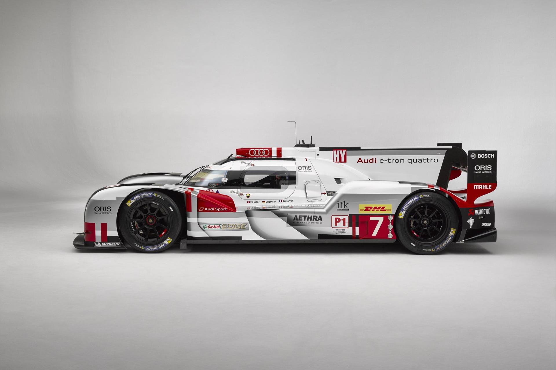AUDI R18 E-TRON QUATTRO WITH NEW AERODYNAMICS