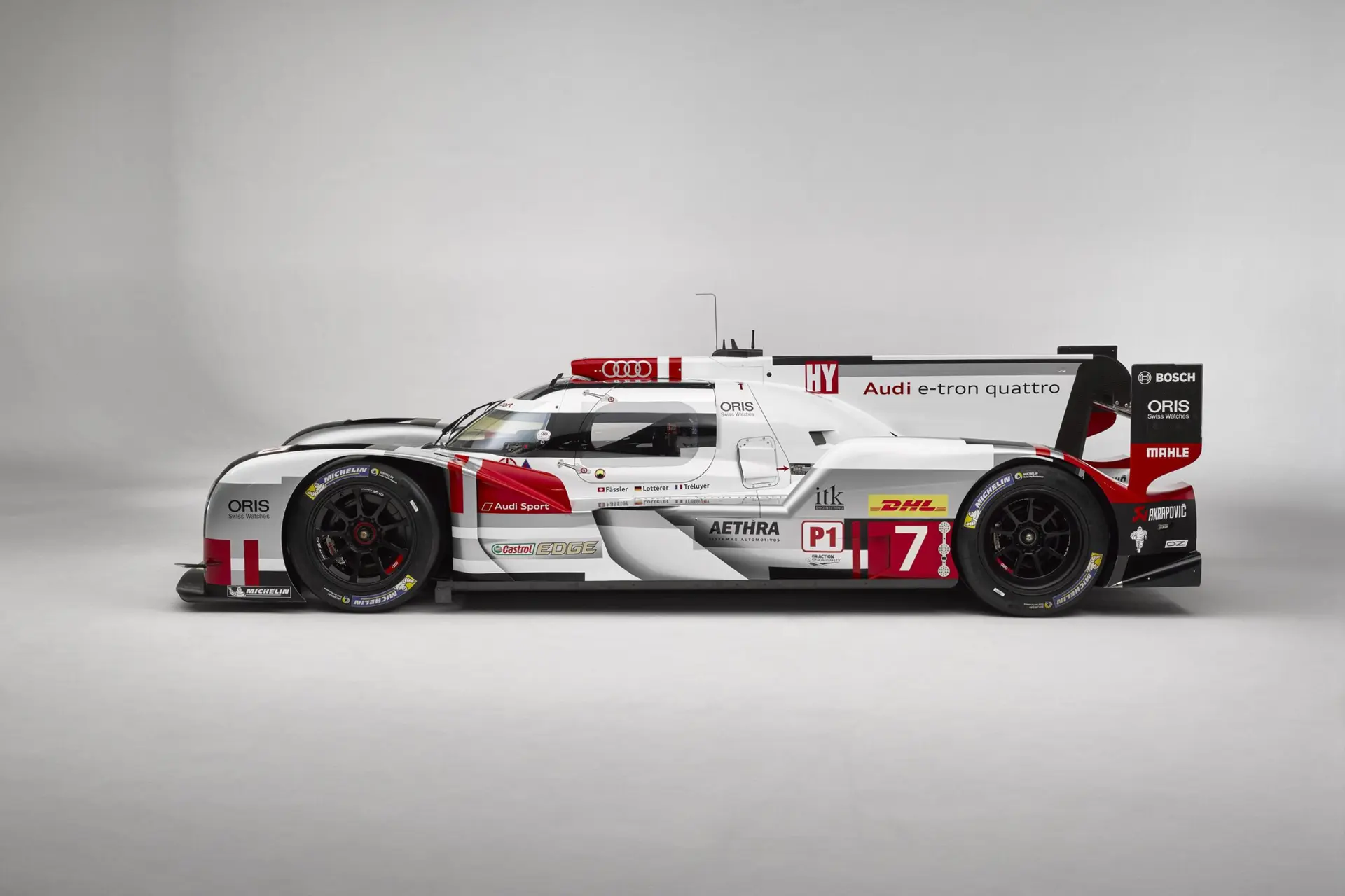 AUDI R18 E-TRON QUATTRO WITH NEW AERODYNAMICS