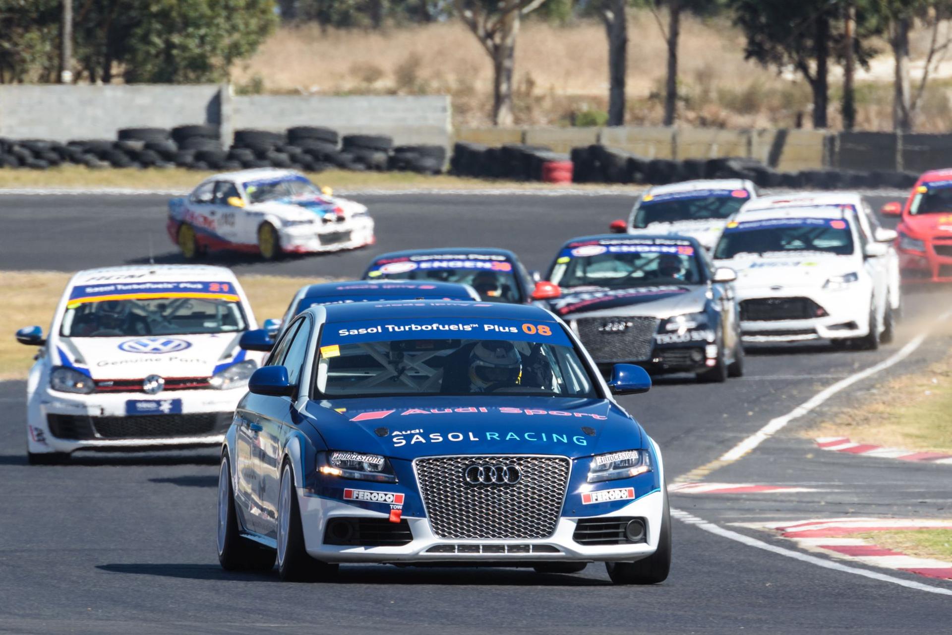 Audi S4 quattro racers in the spotlight at Killarney