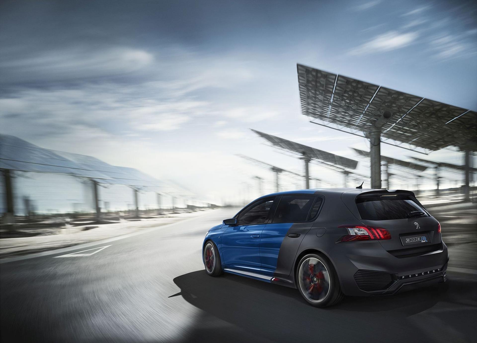 PEUGEOT 308 R Hybrid, a compact hatchback that drives like a supercar