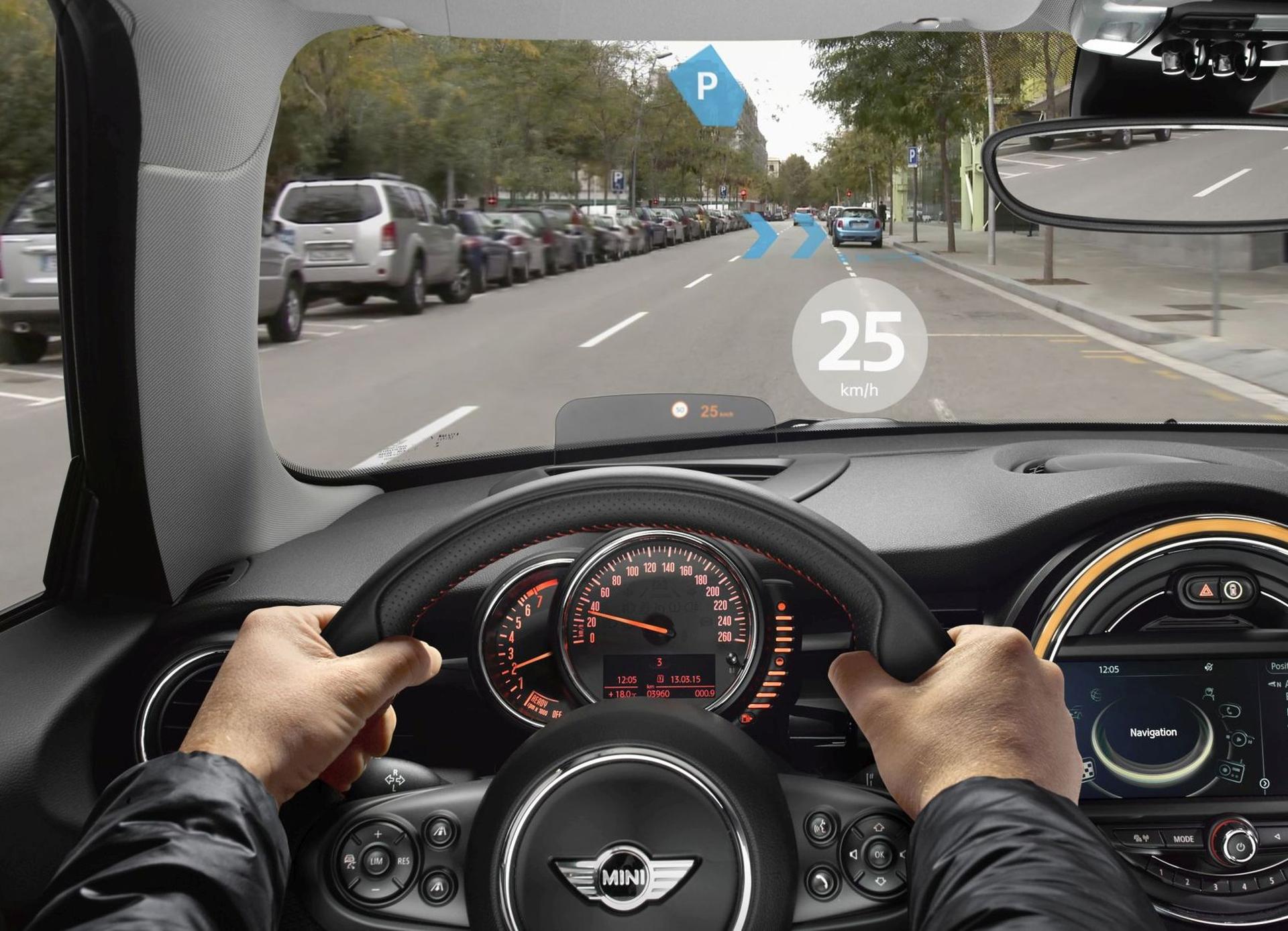 Top Gun style MINI Augmented Vision a revolutionary display concept