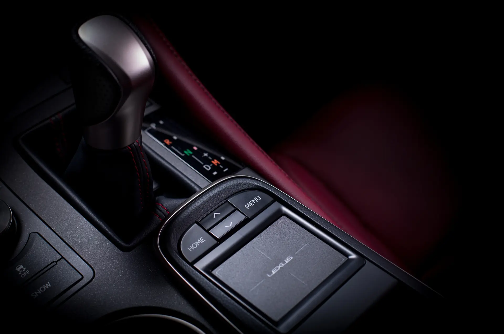 Lexus-RC-350-gearlever