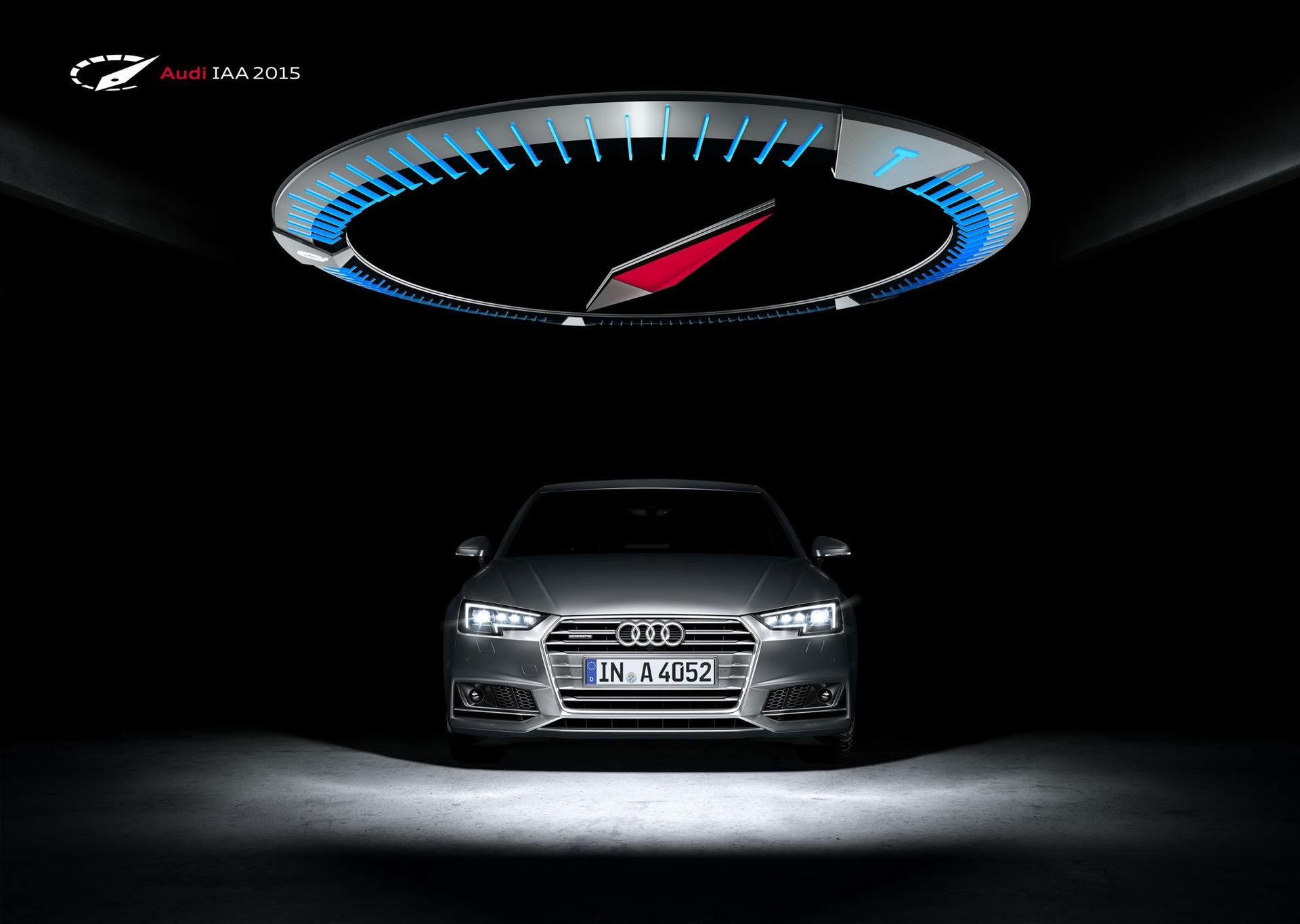 Audi at the IAA 2015: the power of four