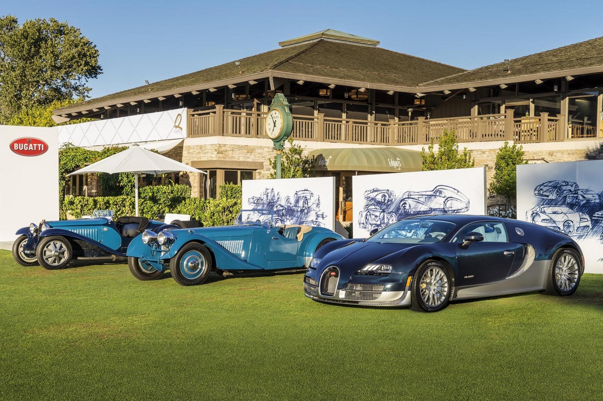BUGATTI AT PEBBLE BEACH 2015