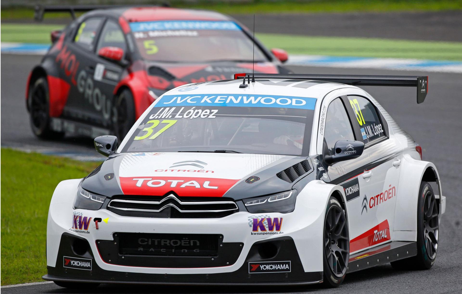 Citroen Seventh win for Pechito López