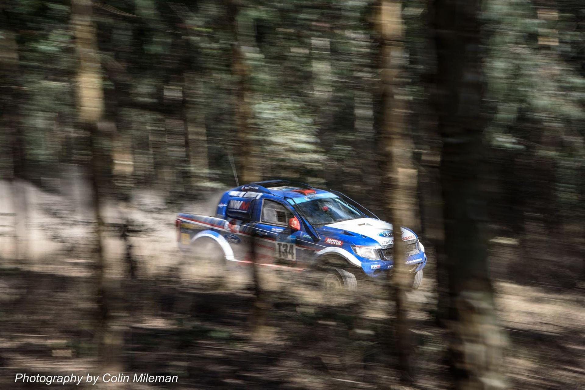 Ford Racing Ranger getting ready for Penultimate Cross Country Race in Vryburg