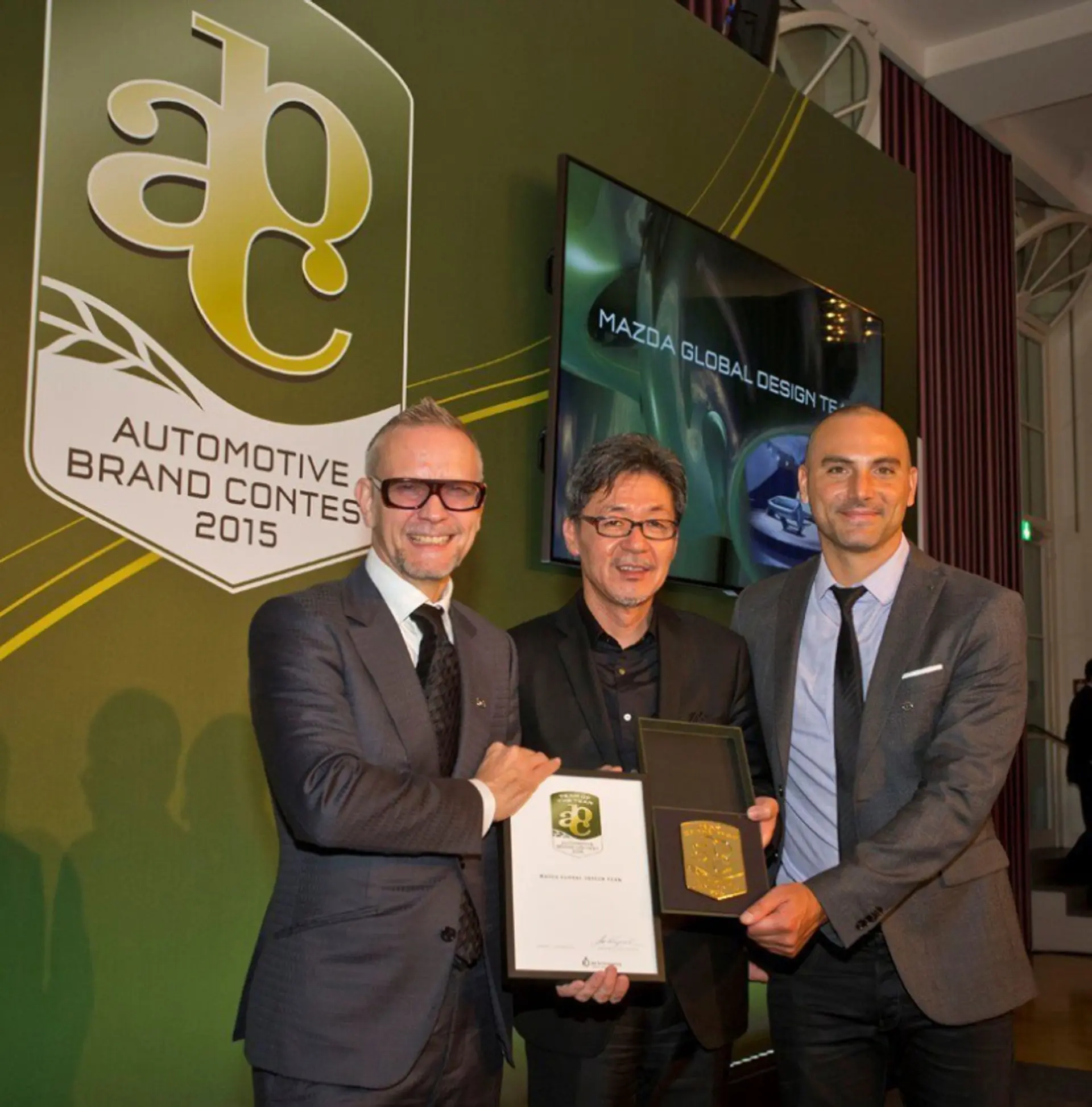 MAZDA RECEIVES GERMAN DESIGN AWARDS IN THREE CATEGORIES