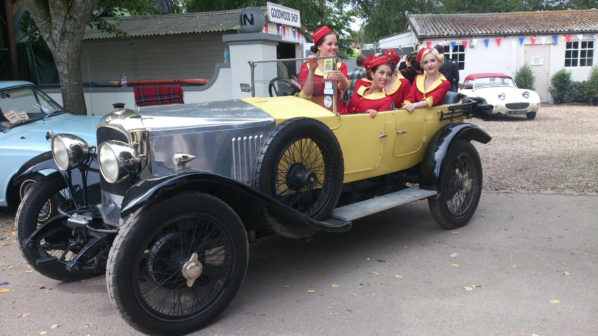 VAUXHALL ADDS TOUCH OF GLAMOUR TO GOODWOOD REVIVAL