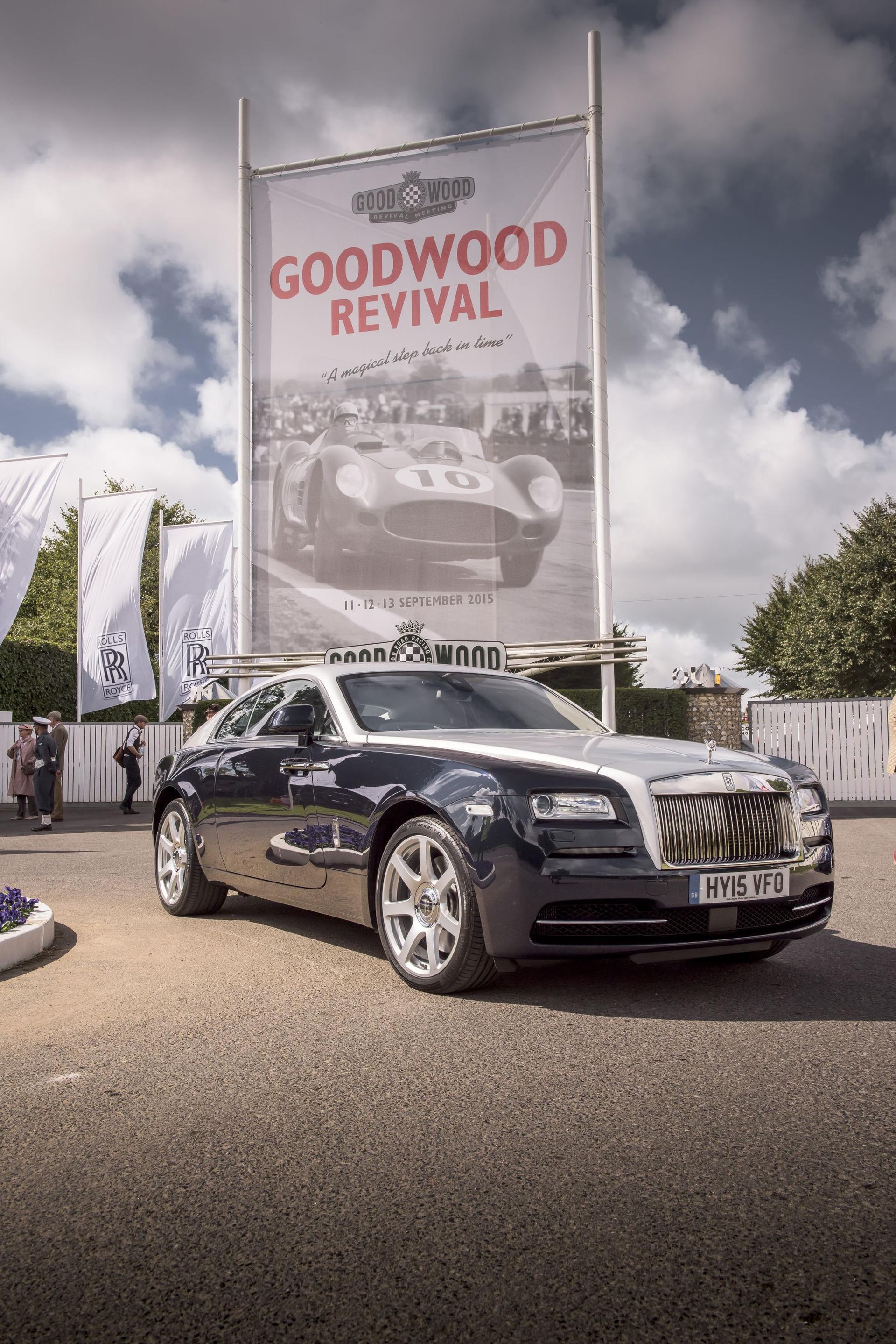 ROLLS-ROYCE CELEBRATES RECORD 2015 GOODWOOD REVIVAL