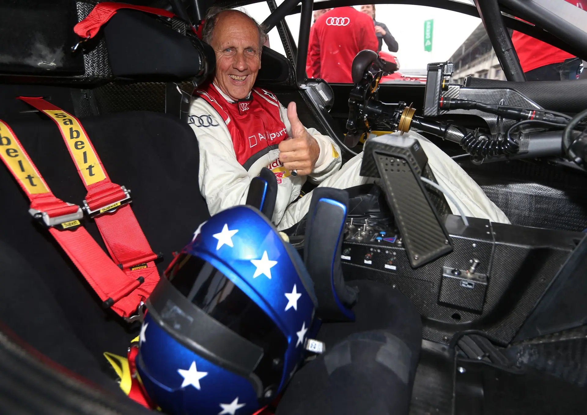 Hans-Joachim Stuck enthralled by Audi RS 5 DTM