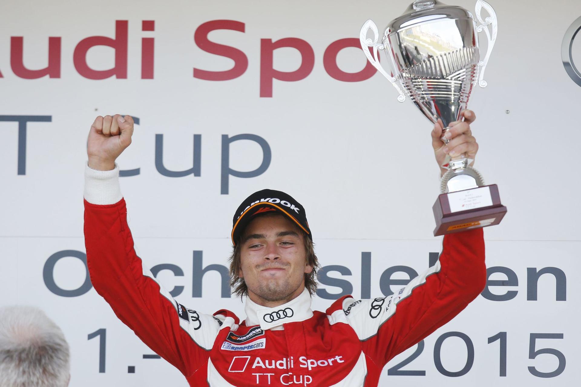 Jan Kisiel crowns himself King of Oschersleben in Audi Sport TT Cup