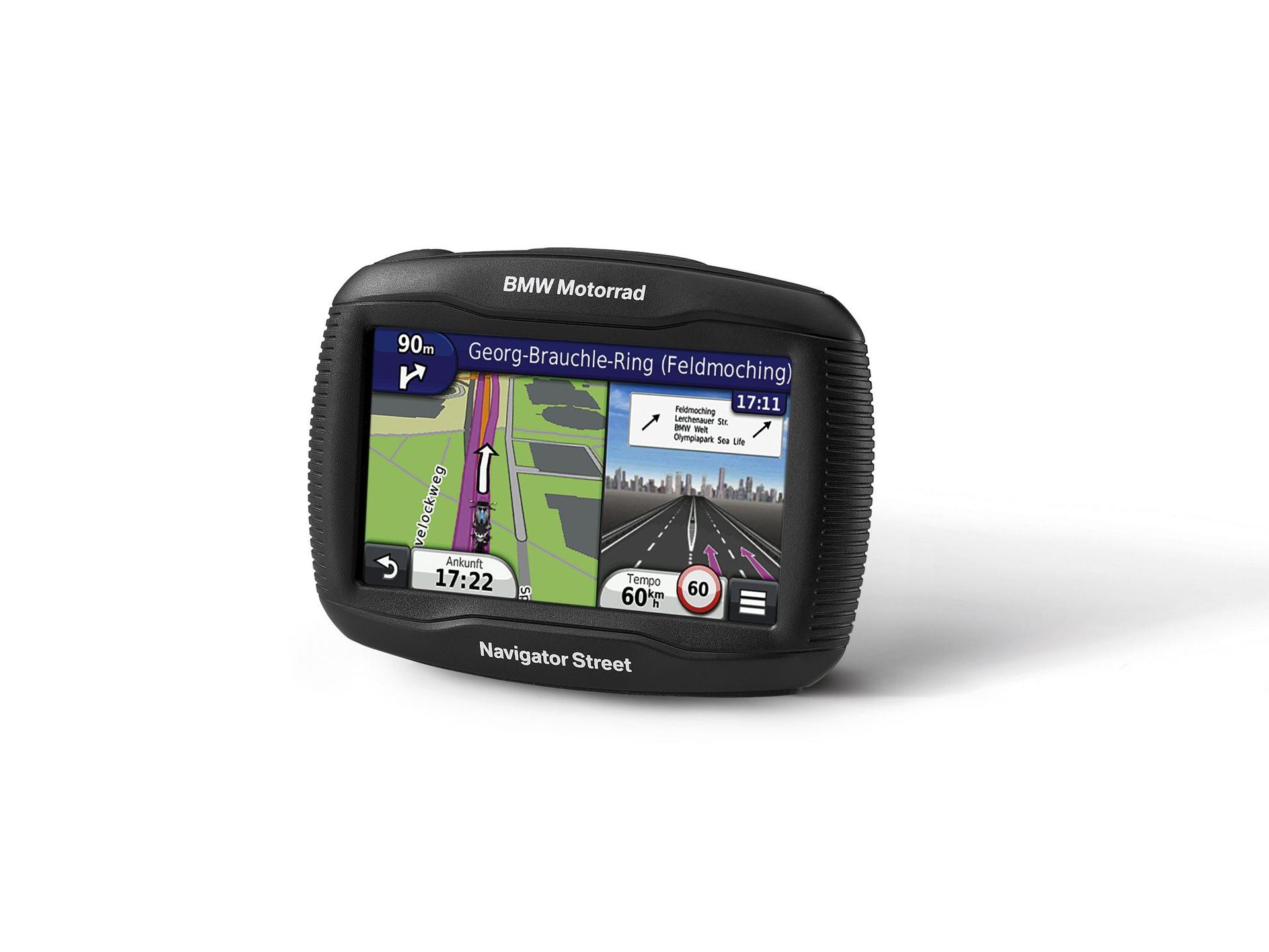 BMW Motorrad presents the Navigator Street GPS