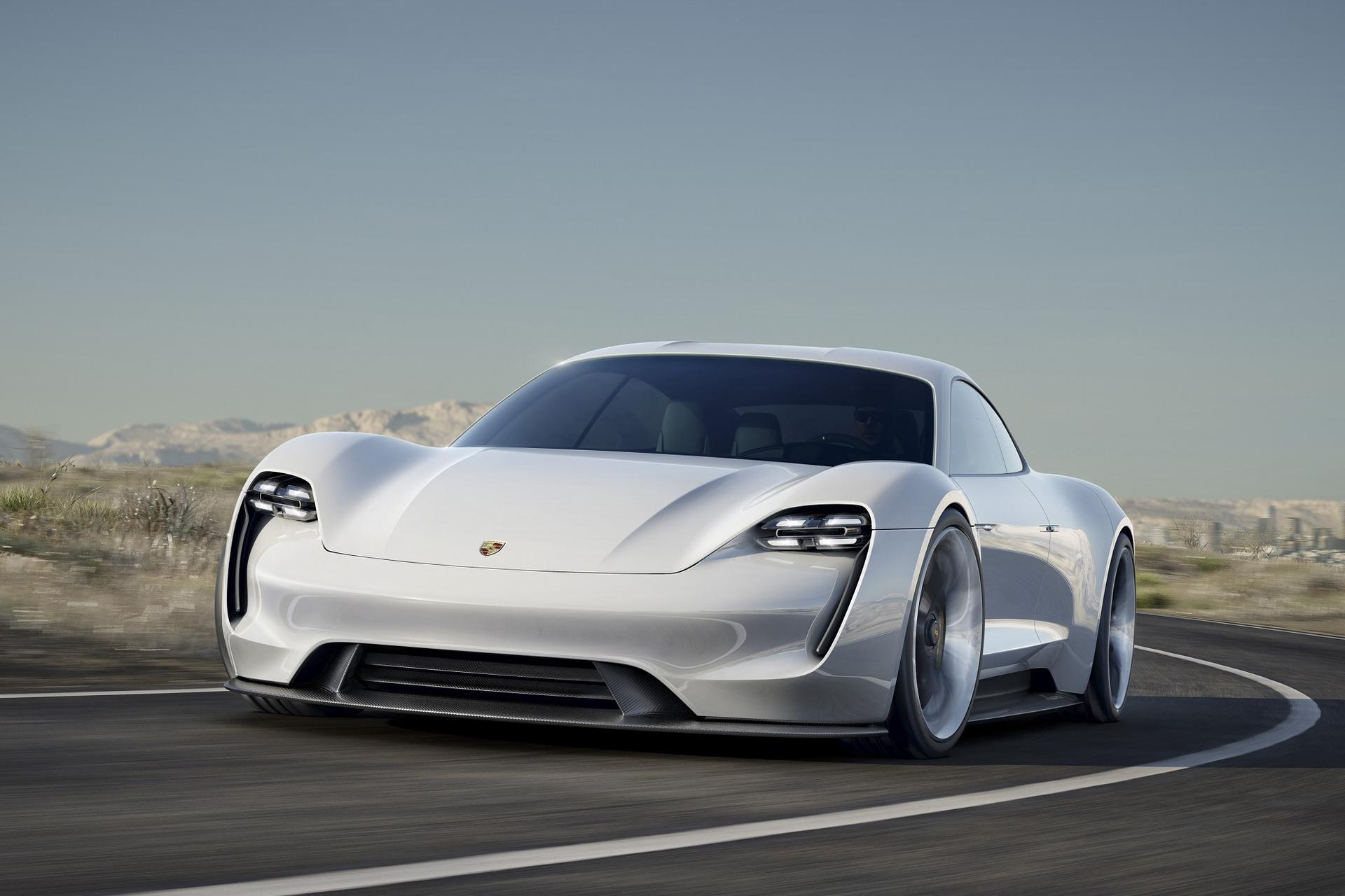 Porsche Mission E Concept Car Frankfurt IAA