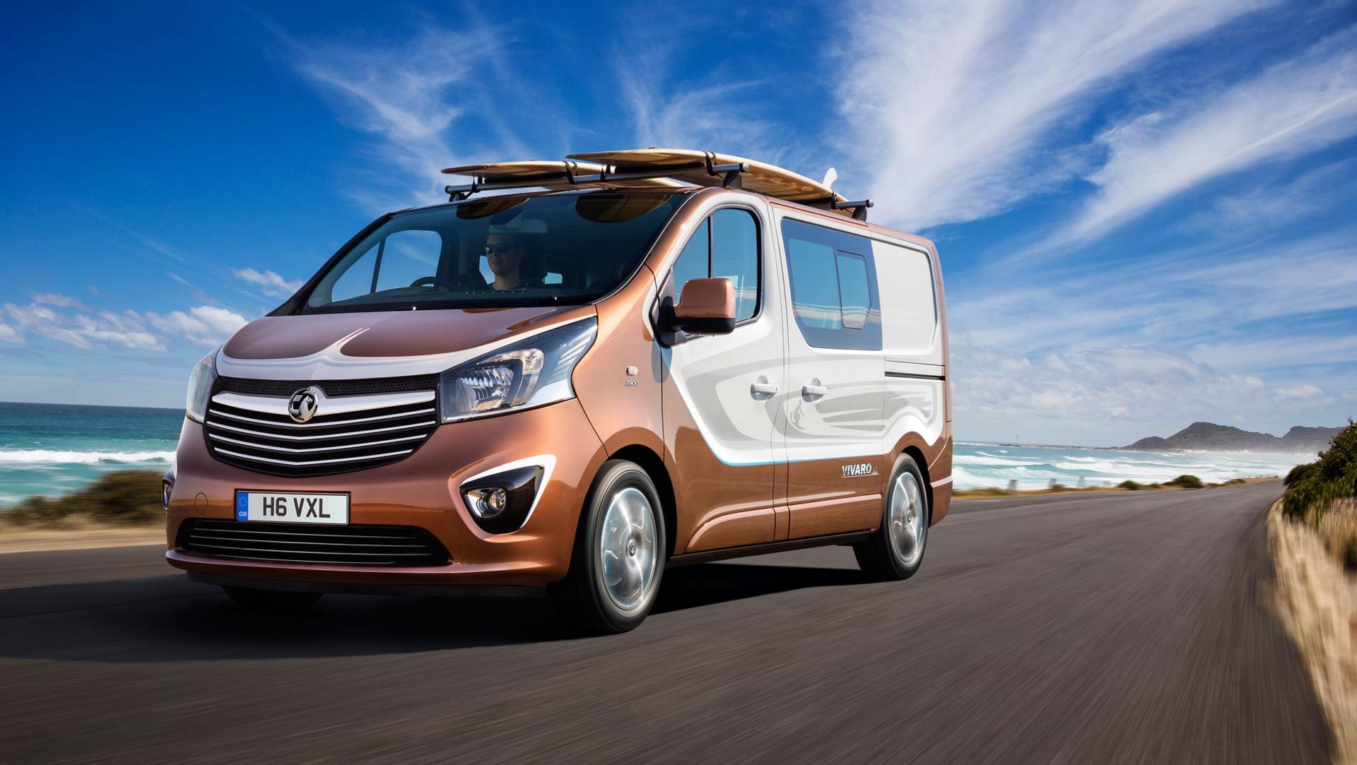 VAUXHALL VIVARO SURF CONCEPT AT FRANKFURT MOTOR SHOW