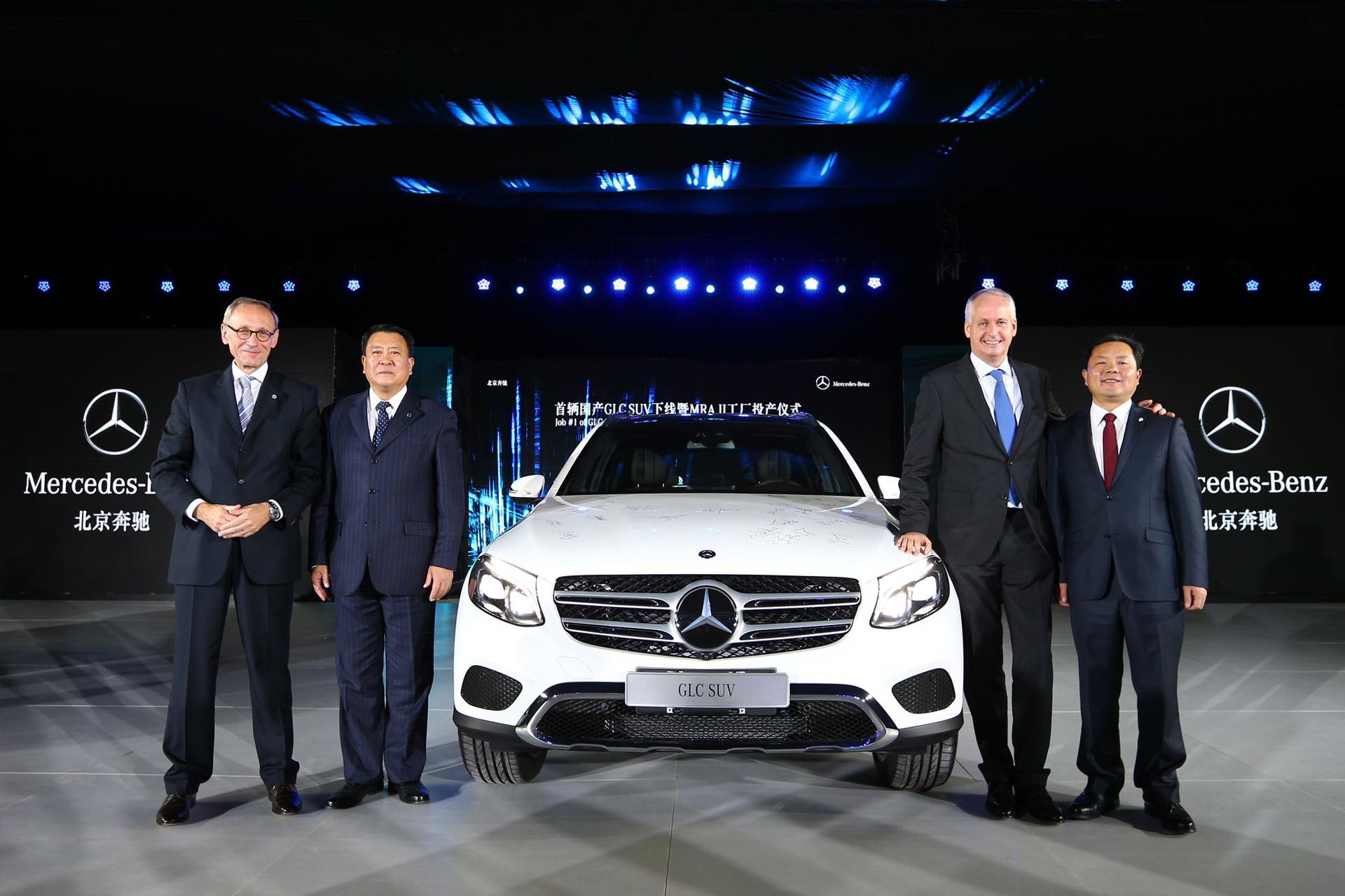 All New Mercedes Benz GLC Begins Production in China