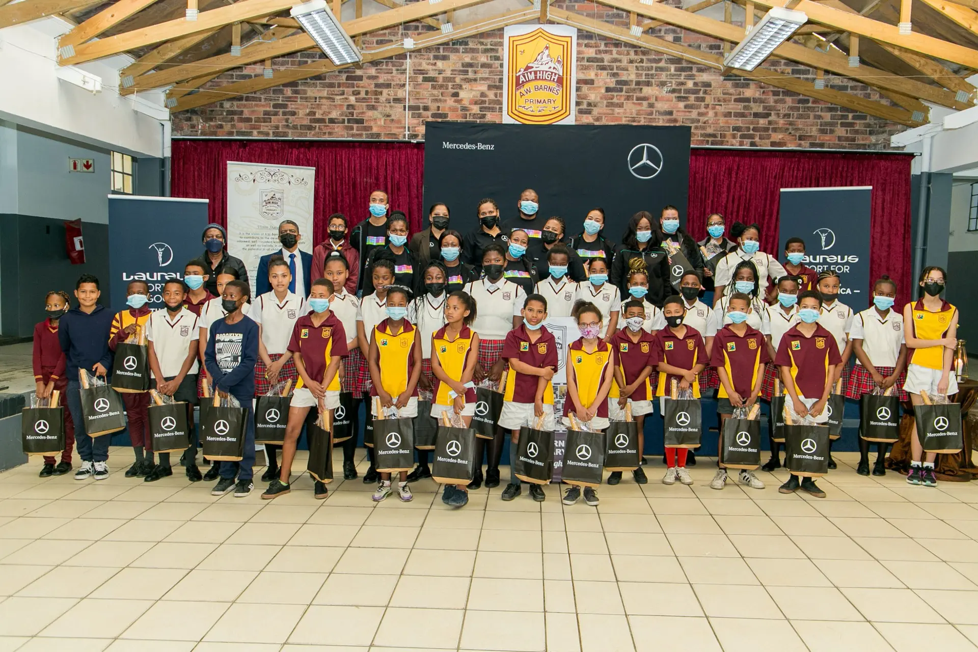 A.w Barnes Primary School Recieves Education Essentials From Mbsa