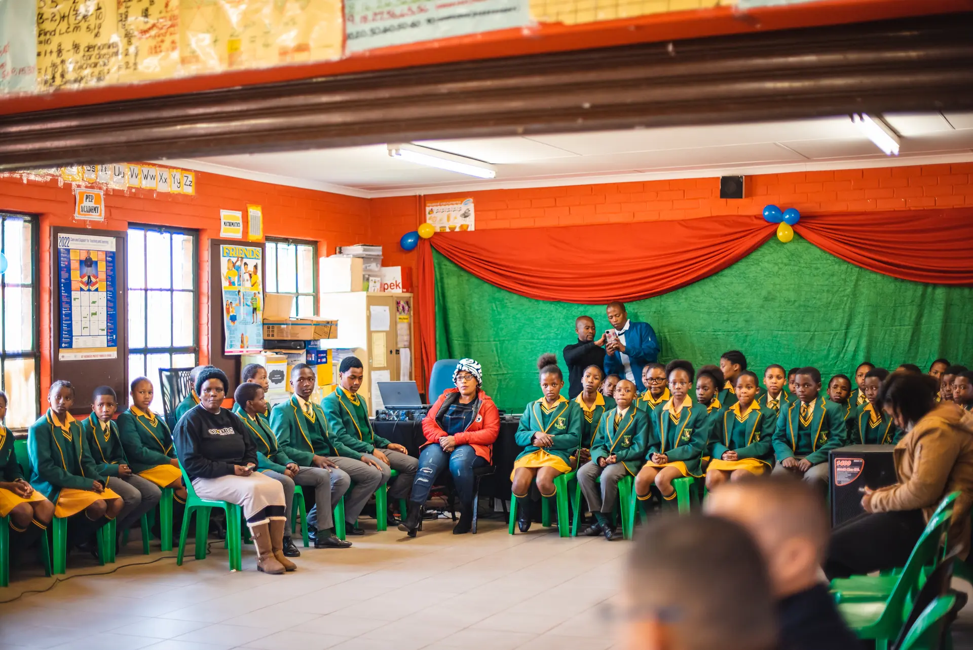 Inxiweni Primary School Receives Donation Of Office Furniture From Goodyear Meeting