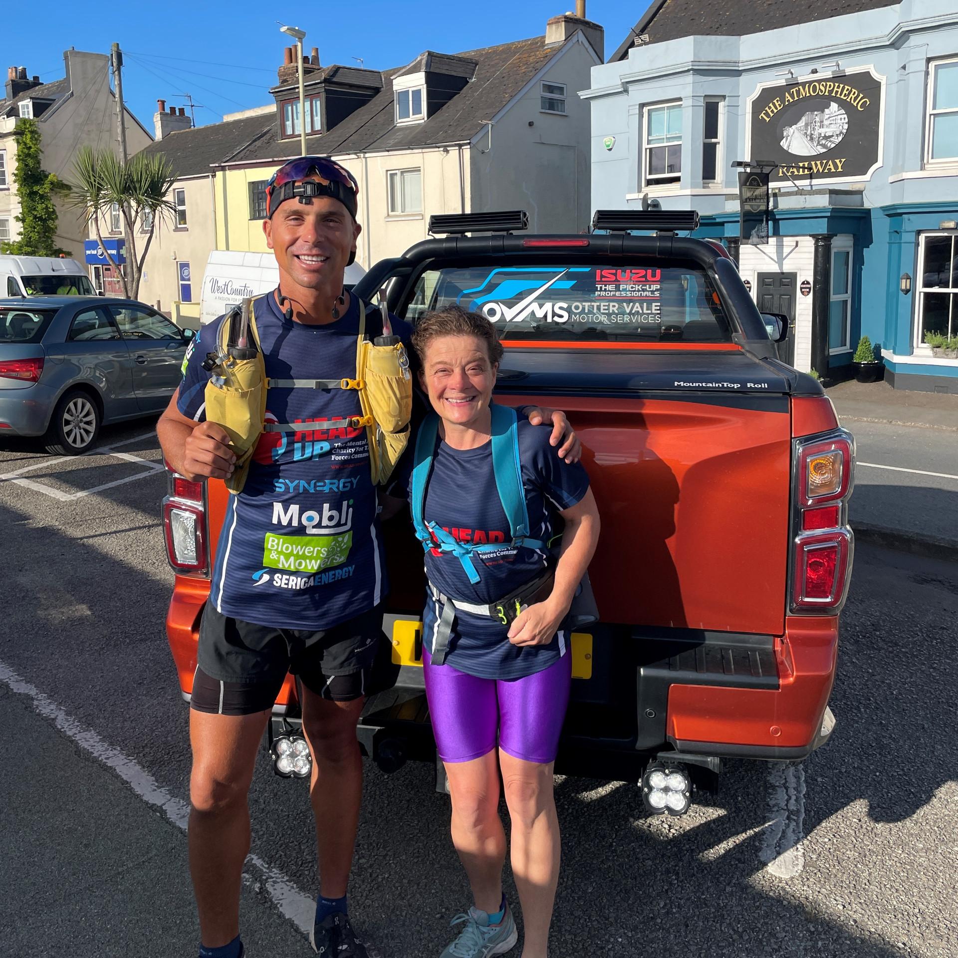 Isuzu Dealership In Otter Vale Supporting UK Charity Run For Mental Health