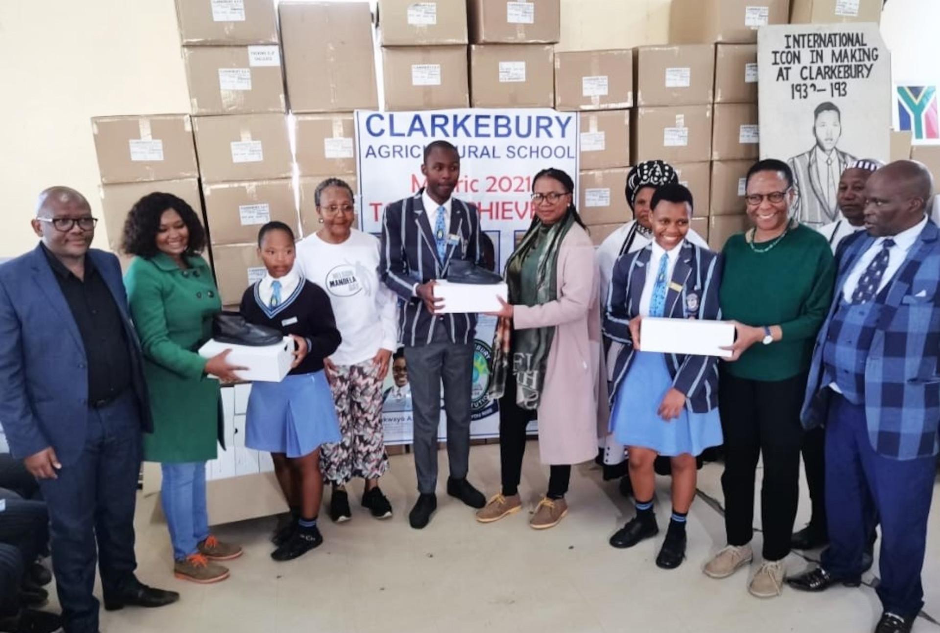 Madiba Education Celebrated: Shoes And Bags For 1150 Learners