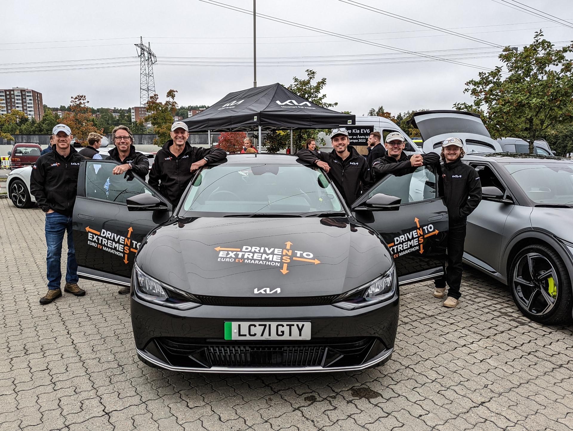 Euro EV Marathon: Driven to Extremes team departs Oslo for Lisbon