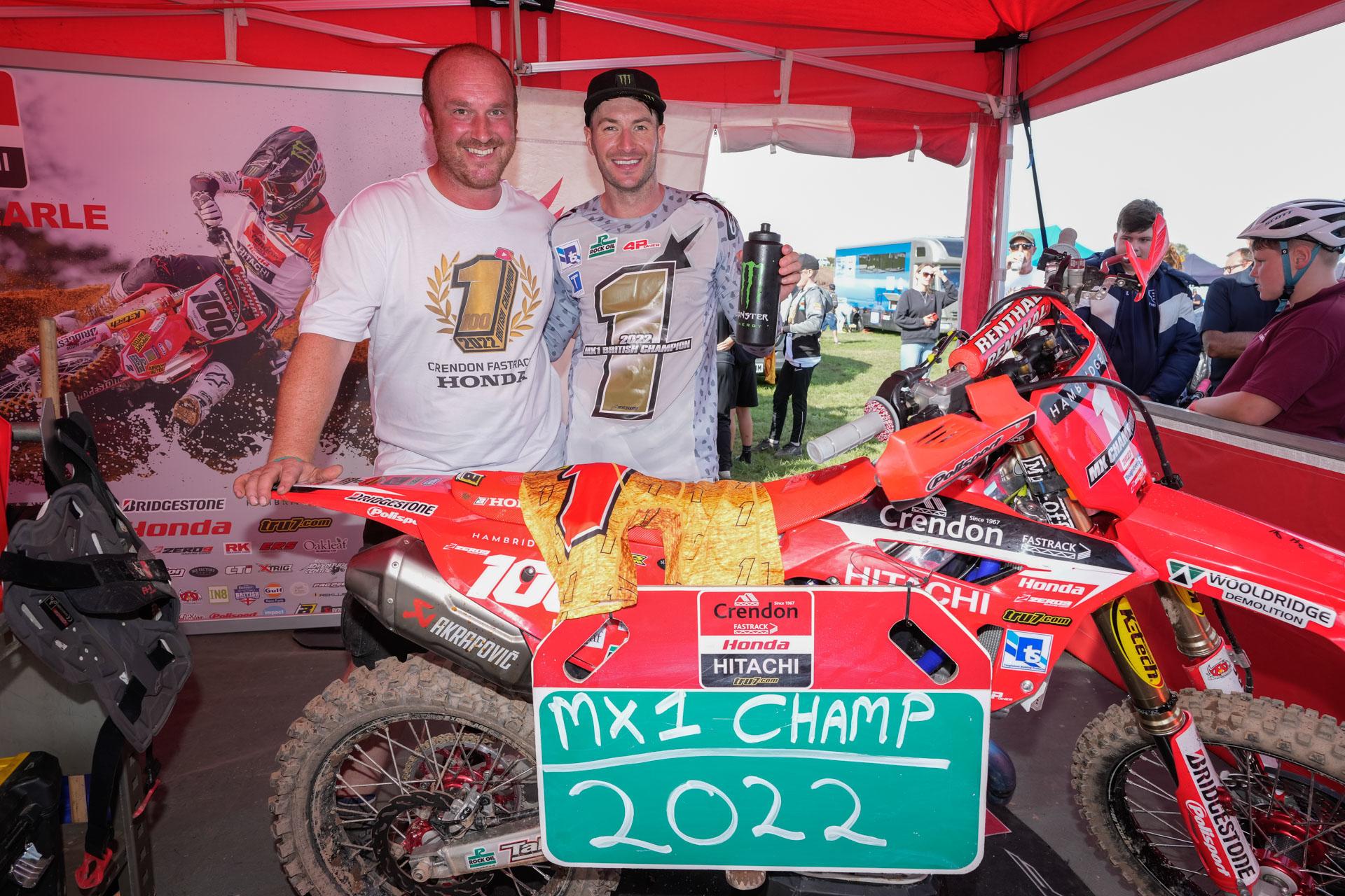 Crendon Fastrack Honda: Searle wins British championship
