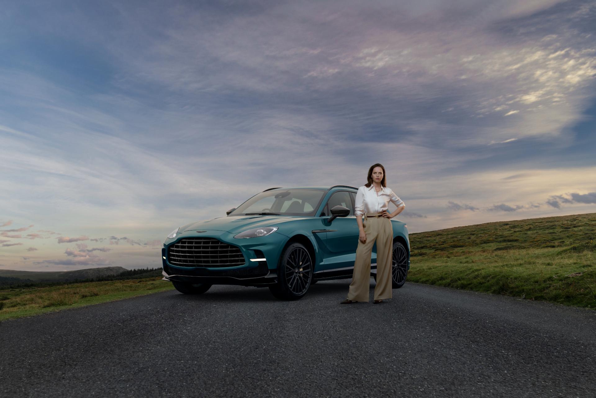 Felicity Jones leads new Aston Martin campaign – Celebrating the power of DBX707