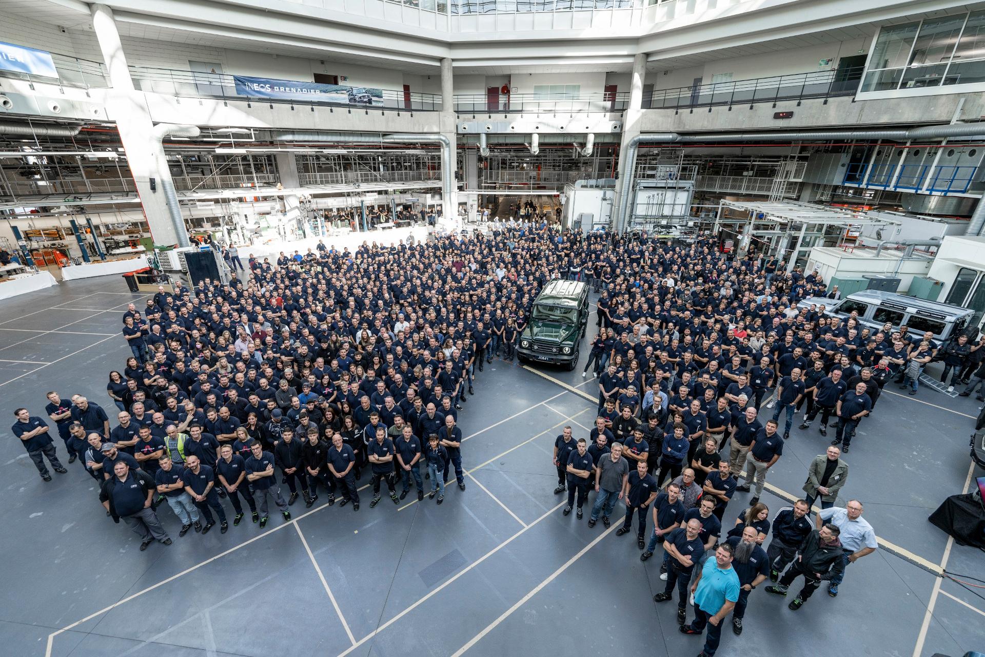 production of Grenadier 4×4 began by