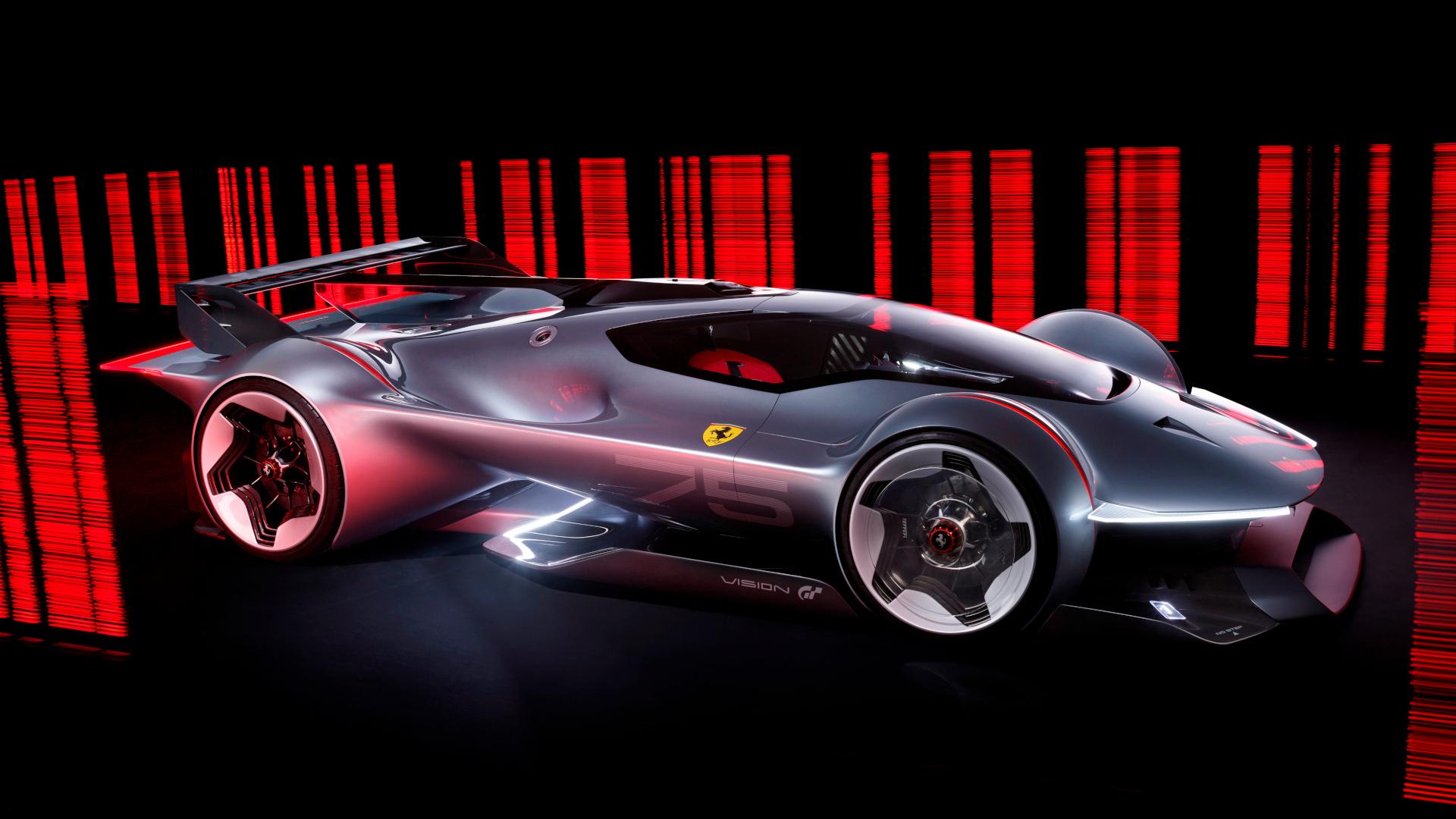 Maranello’s first dedicated virtual motor sports concept car – Ferrari Vision Gran Turismo